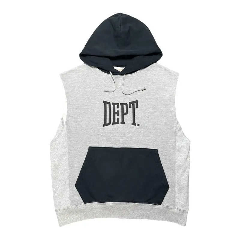 Gallery Dept. GYM Cut Off Hoodie - FashionPlug