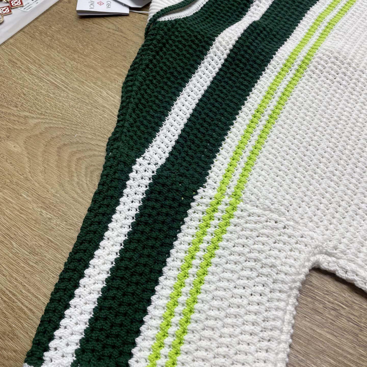 Casablanca Knit Polo Shirt    Z6009 - FashionPlug