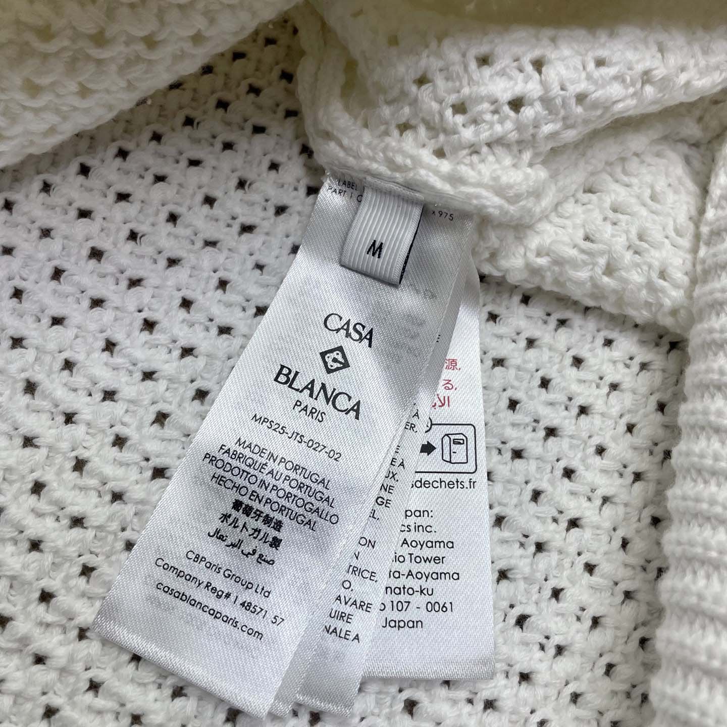 Casablanca Knit Polo Shirt    Z6009 - FashionPlug
