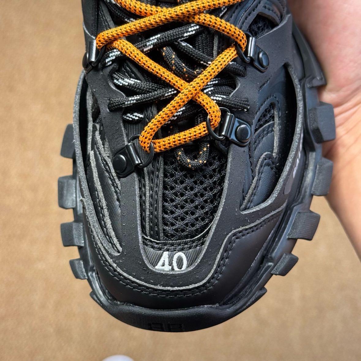Balenciaga Track Trail Laces Sneaker In Black - FashionPlug
