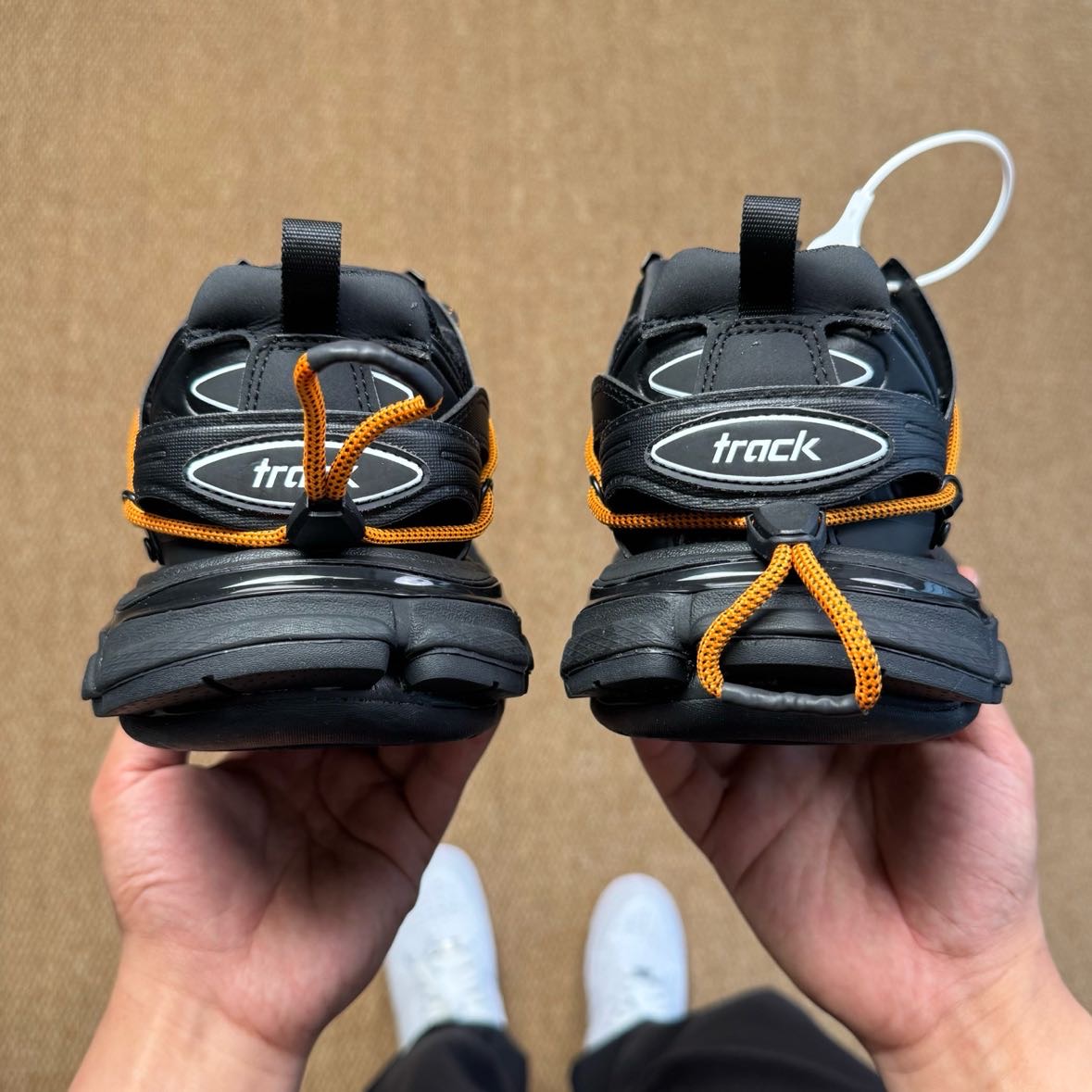 Balenciaga Track Trail Laces Sneaker In Black - FashionPlug