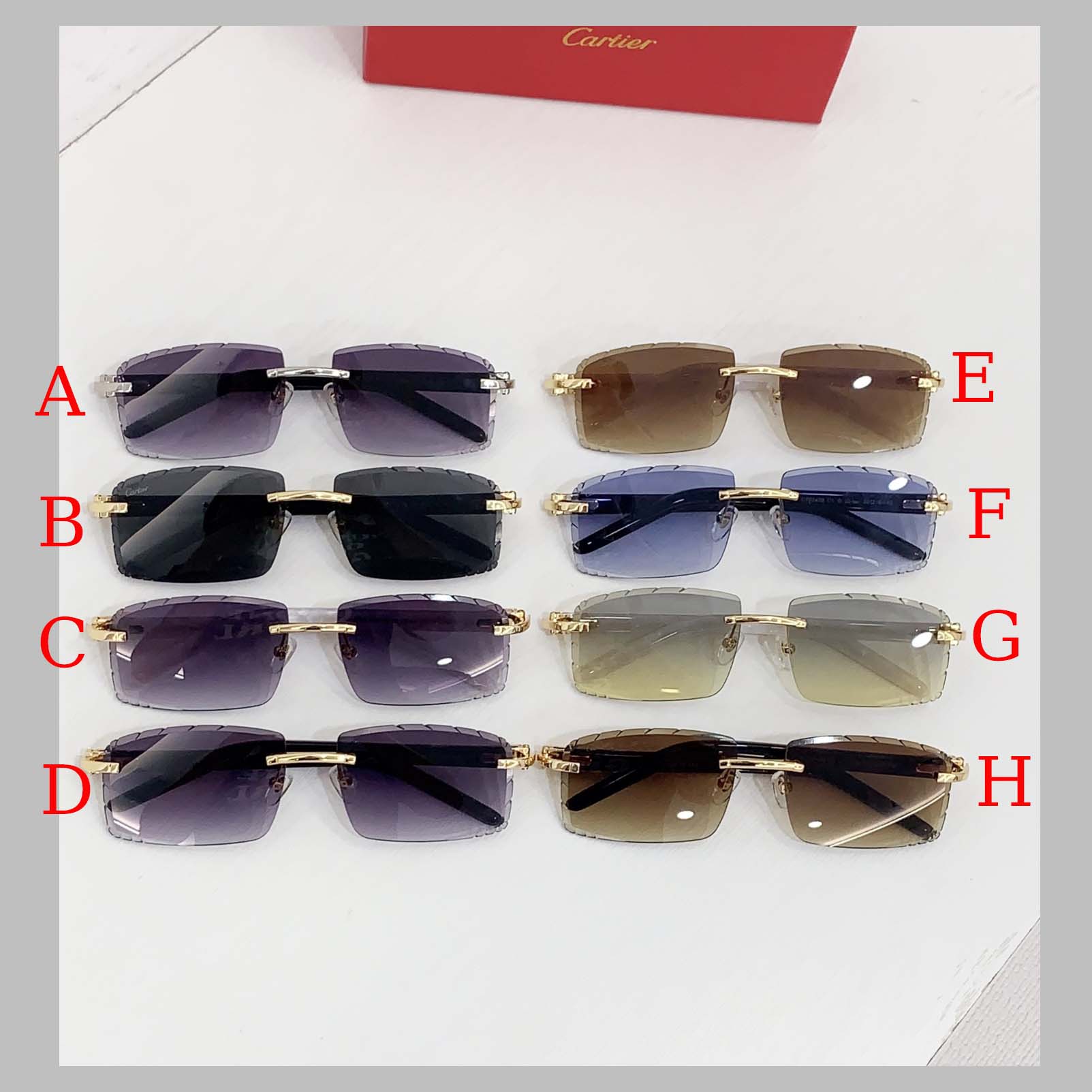 Cartier CT0243S Sunglasses    - FashionPlug