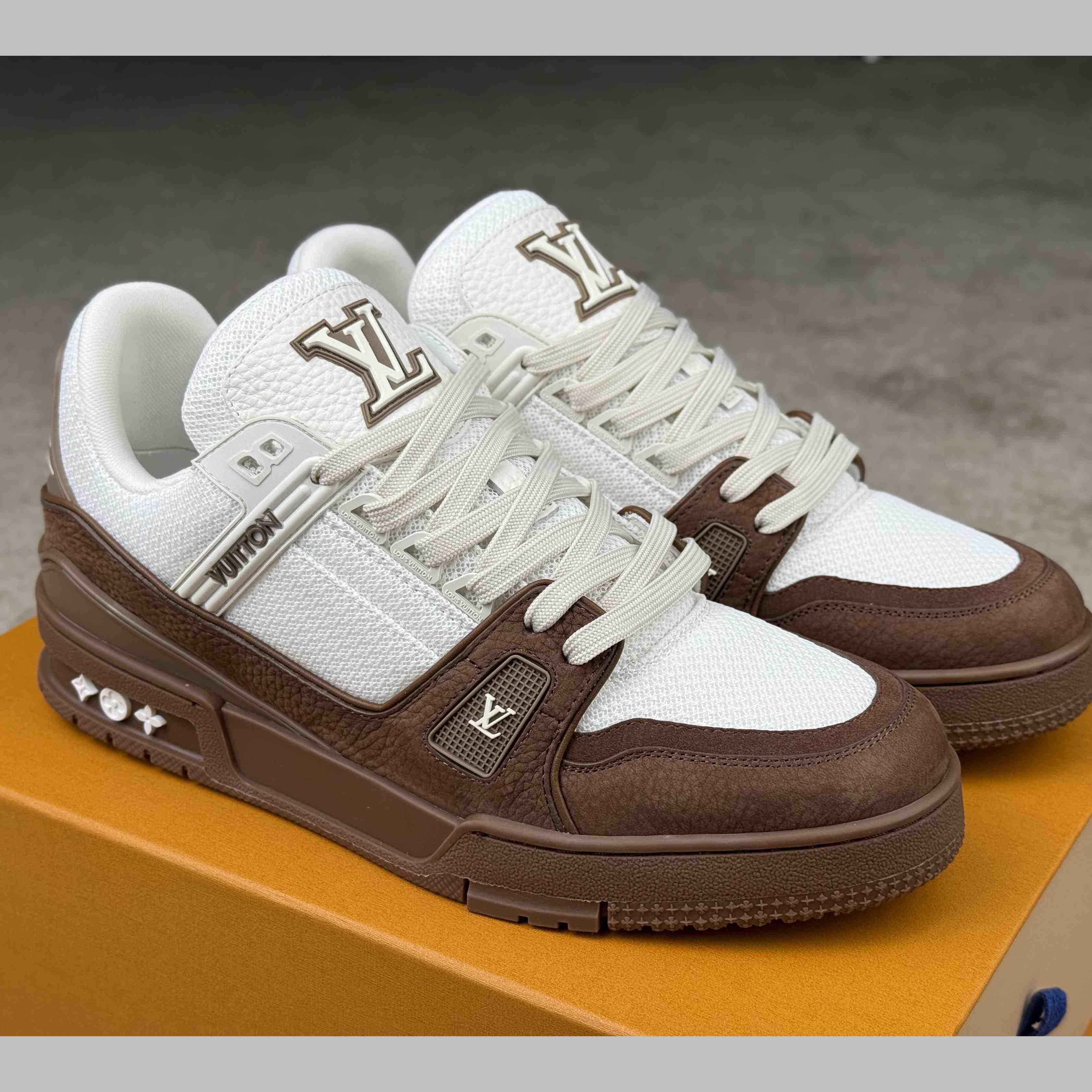 Louis Vuitton LV Trainer Sneaker   1AHTLL - FashionPlug