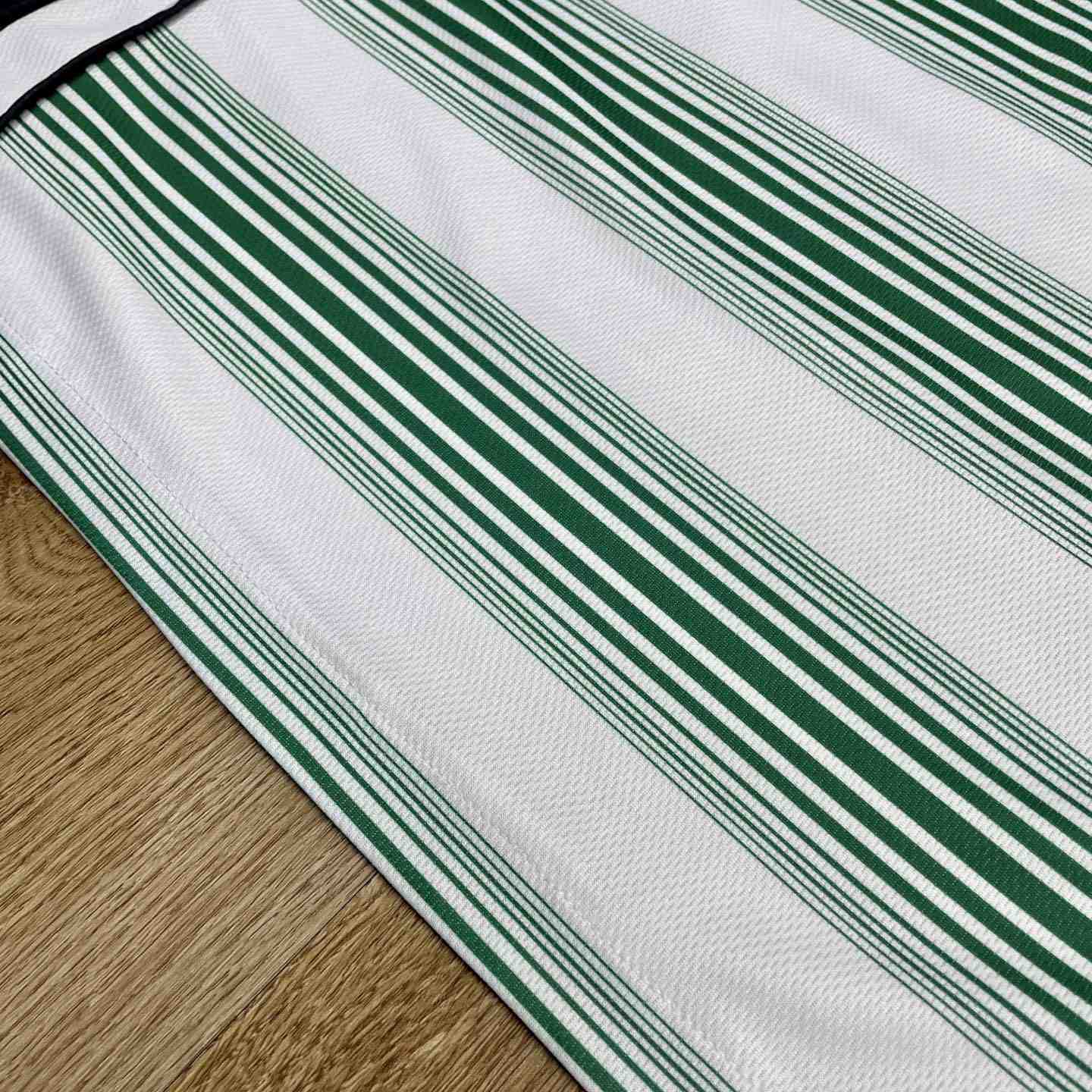 Casablanca Gradient Stripe Panelled T-shirt   C1010 - FashionPlug