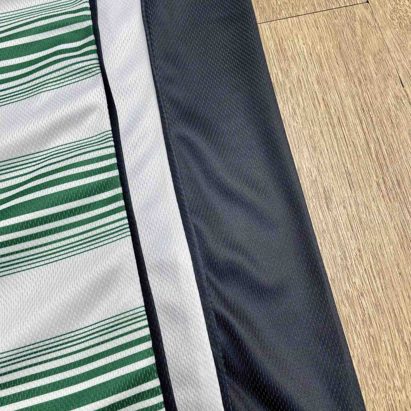 Casablanca Gradient Stripe Panelled T-shirt   C1010 - FashionPlug