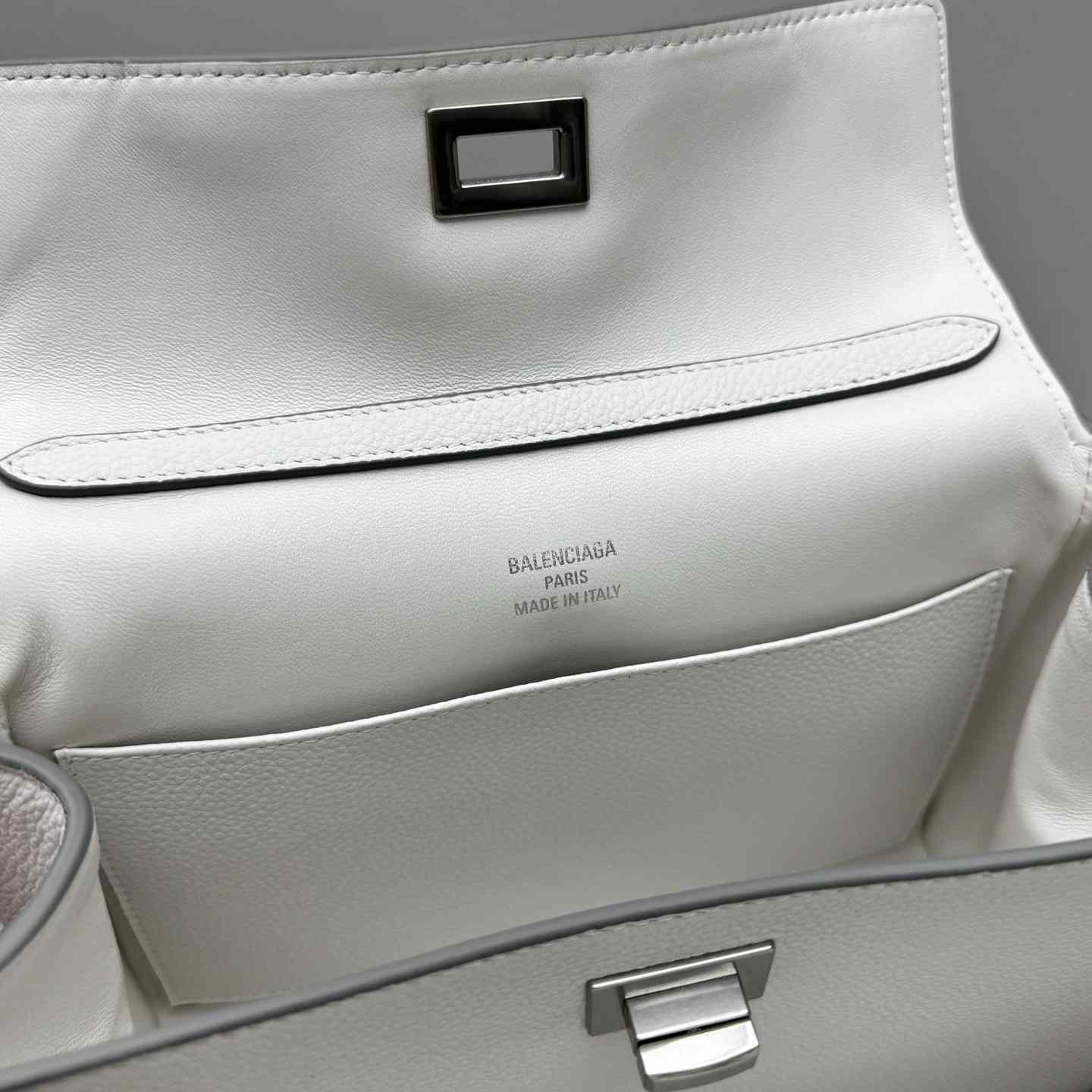Balenciaga Rodeo Handbag Mini In White - FashionPlug