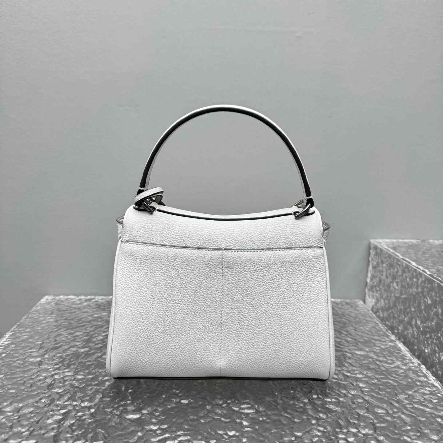 Balenciaga Rodeo Handbag Mini In White - FashionPlug