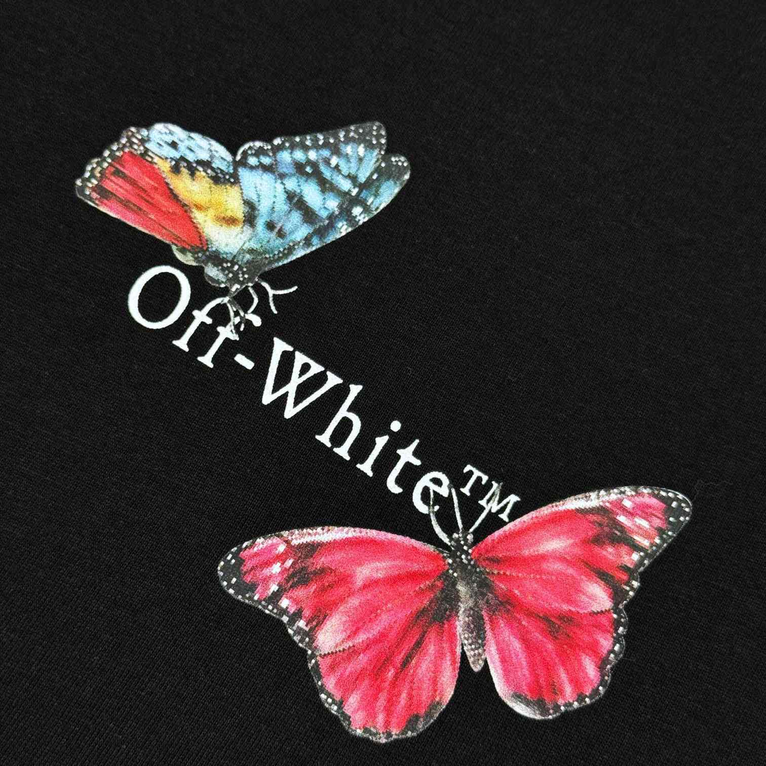 Off-White Arrow Butterfly Top Black - FashionPlug