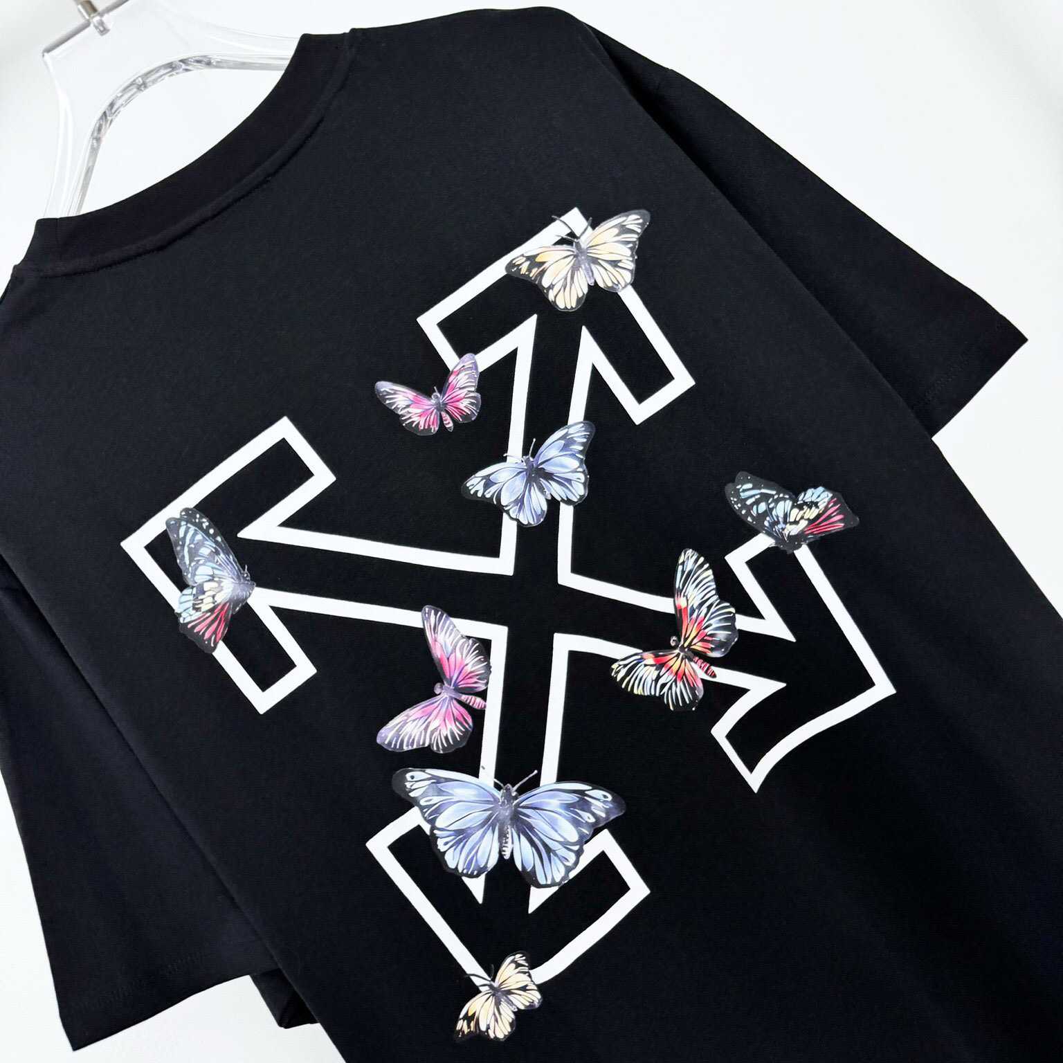 Off-White Arrow Butterfly Top Black - FashionPlug