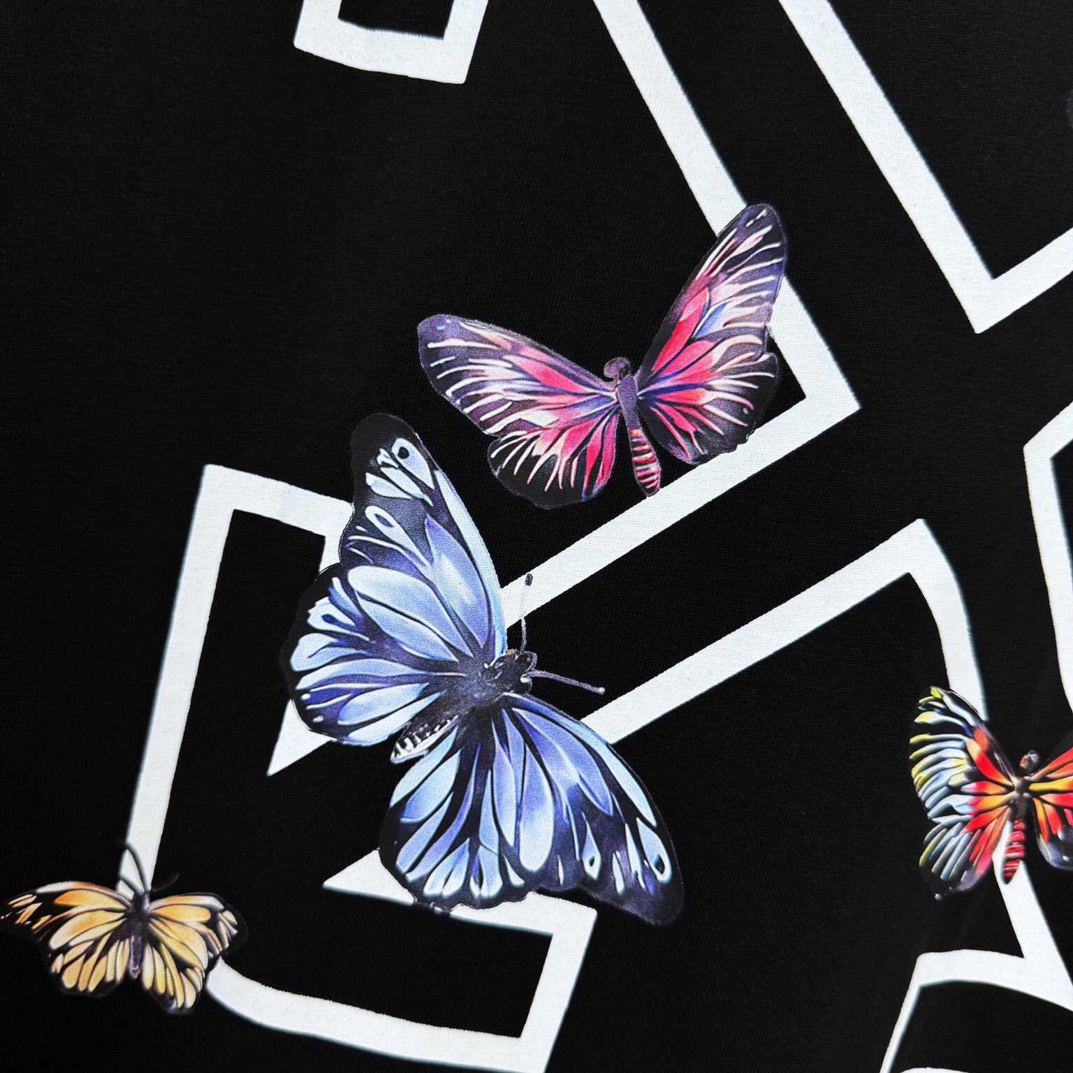 Off-White Arrow Butterfly Top Black - FashionPlug