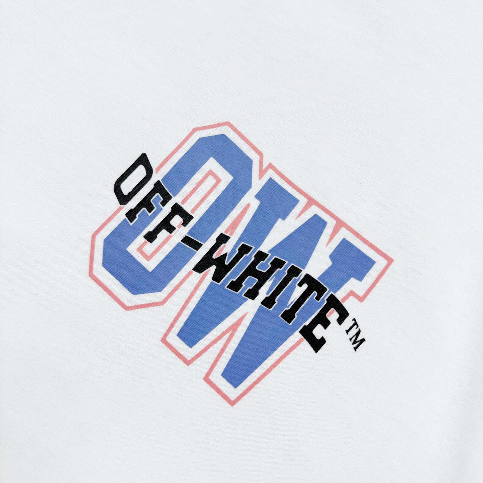 Off White Varsity Arrow T-Shirt - FashionPlug