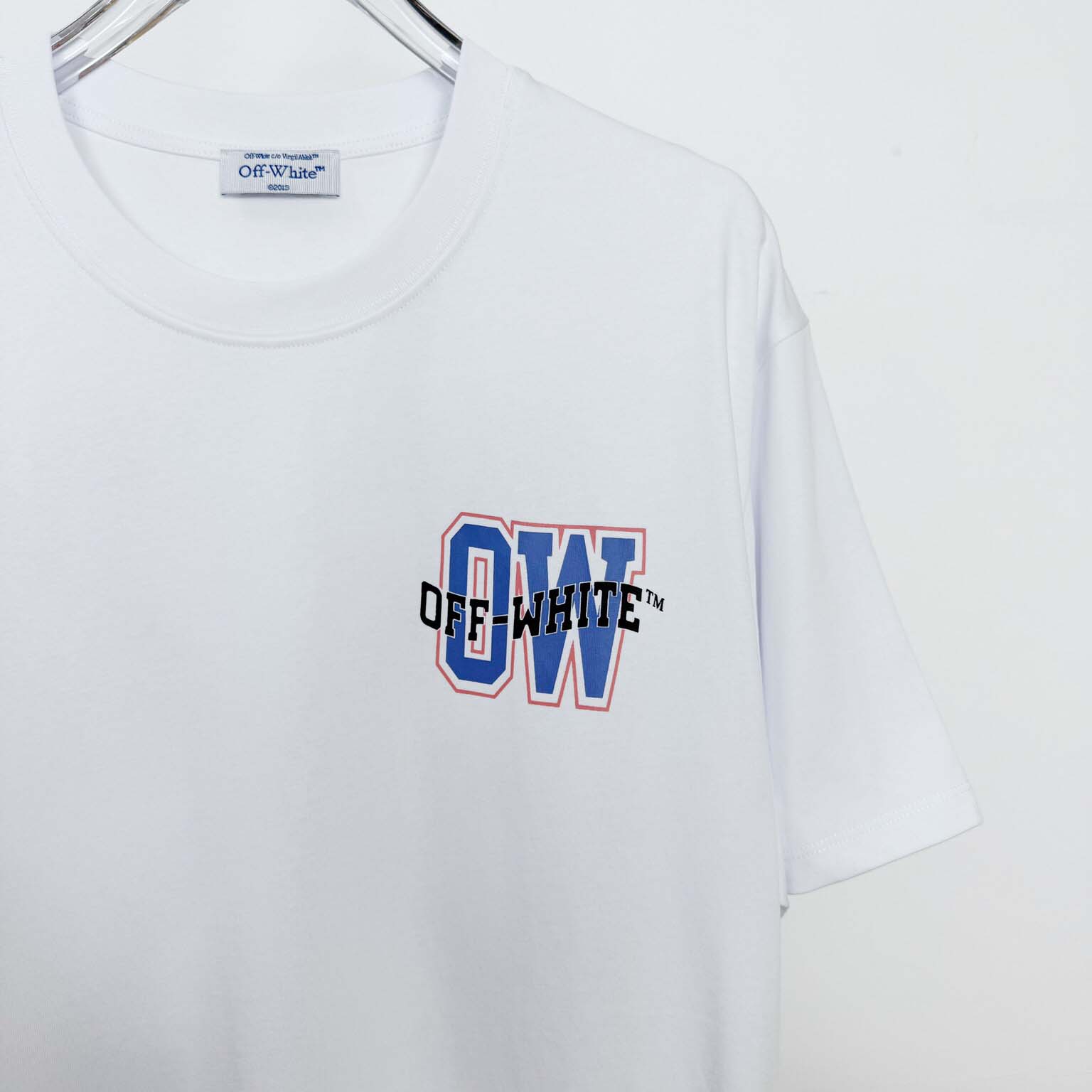 Off White Varsity Arrow T-Shirt - FashionPlug