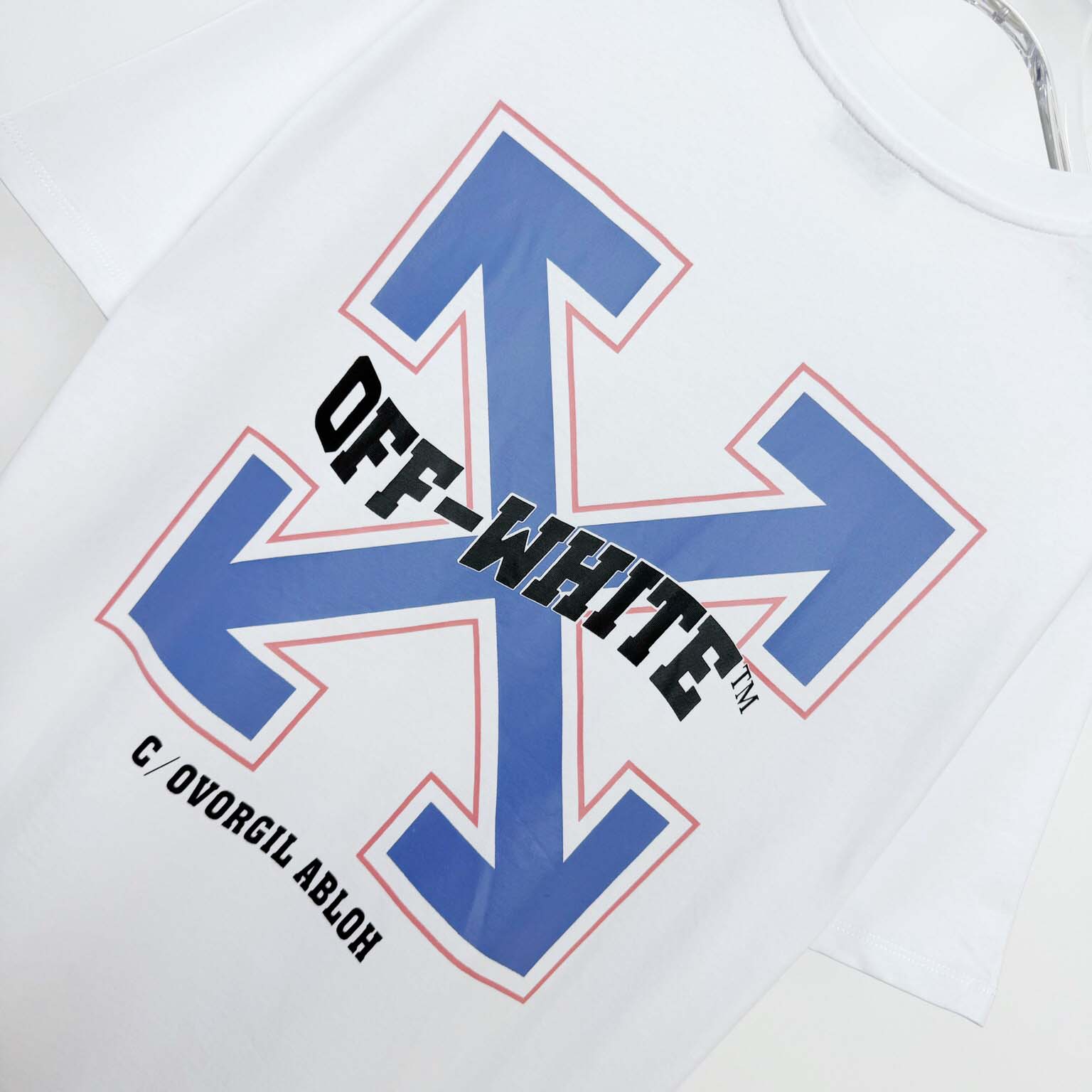 Off White Varsity Arrow T-Shirt - FashionPlug