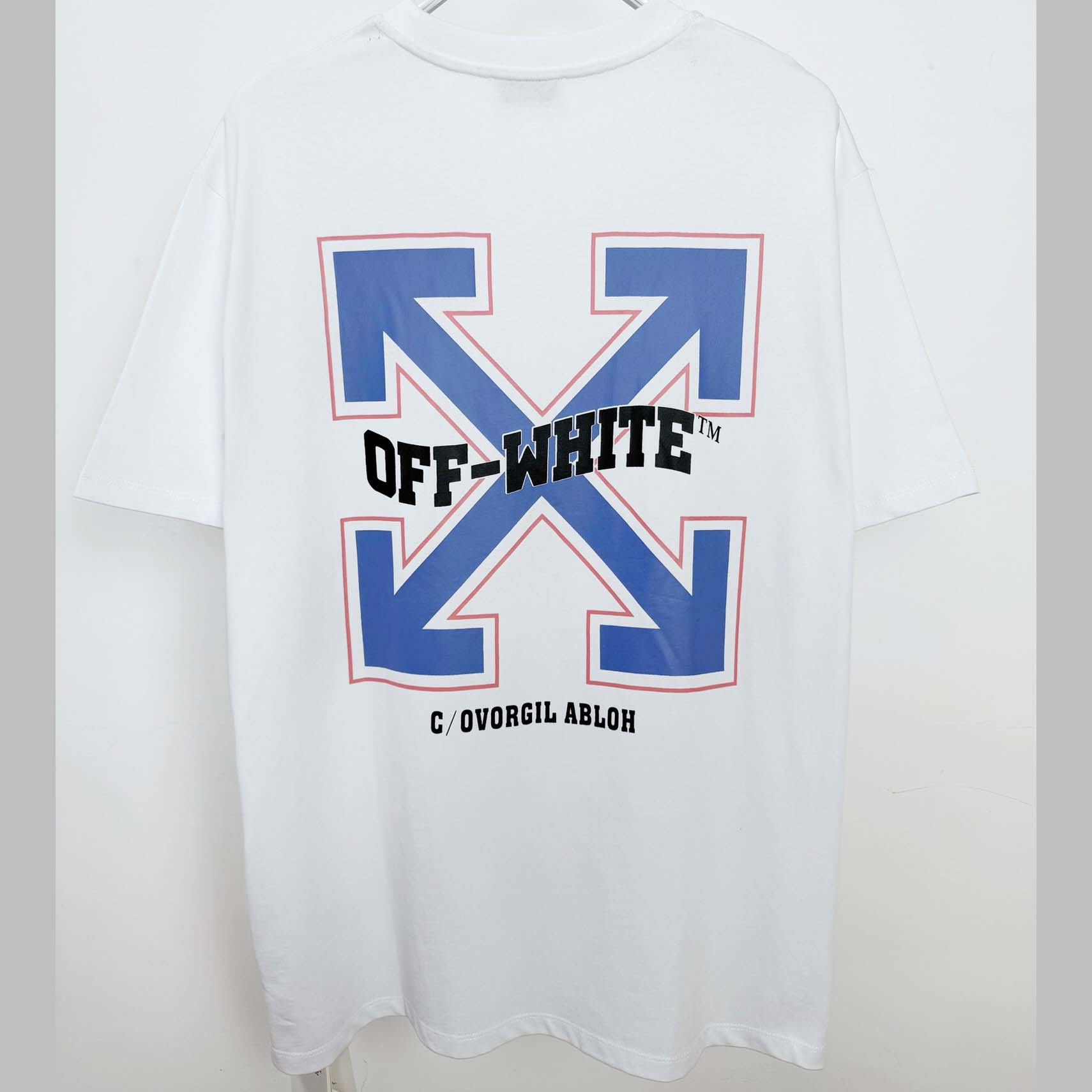 Off White Varsity Arrow T-Shirt - FashionPlug