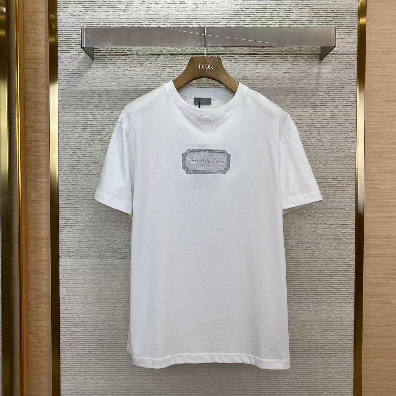 Christian Dior Couture T-Shirt, Relaxed Fit  - FashionPlug