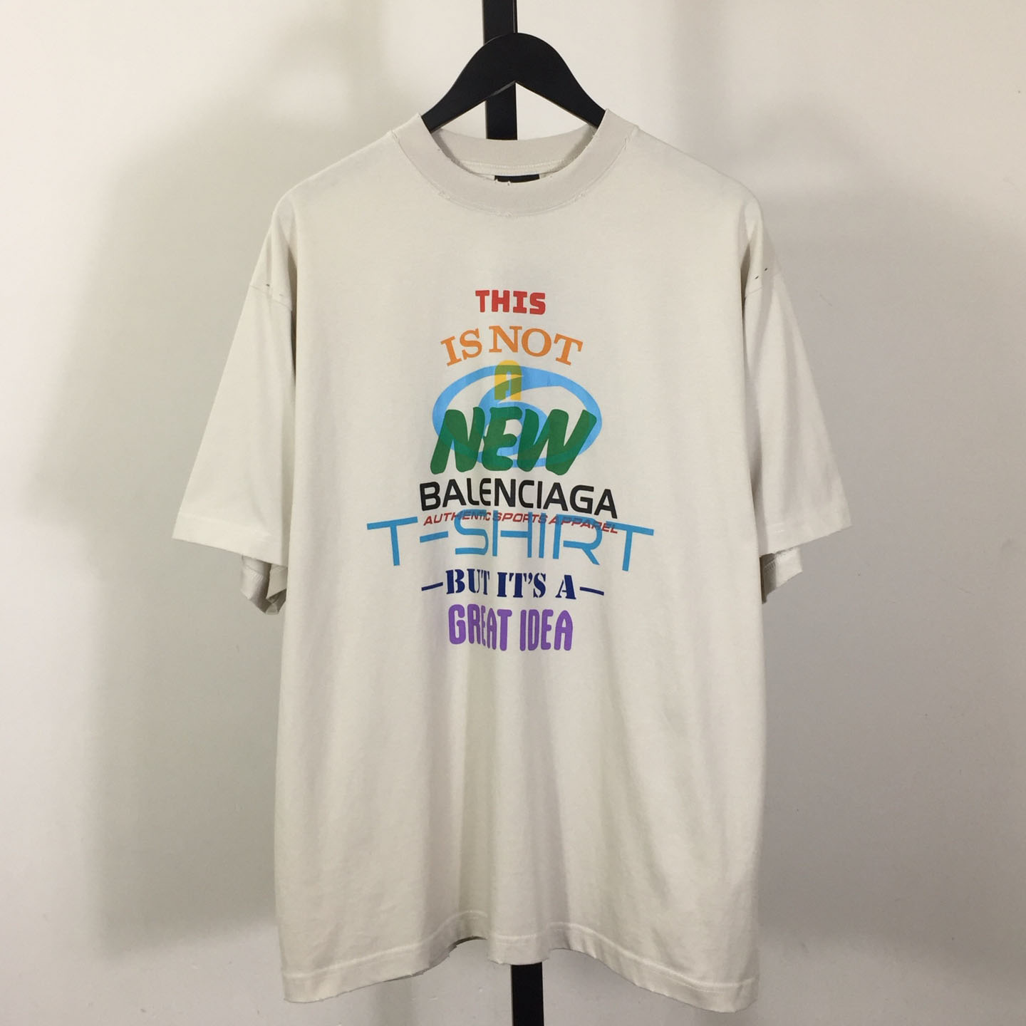 Balenciaga Cotton T-Shirt  - FashionPlug