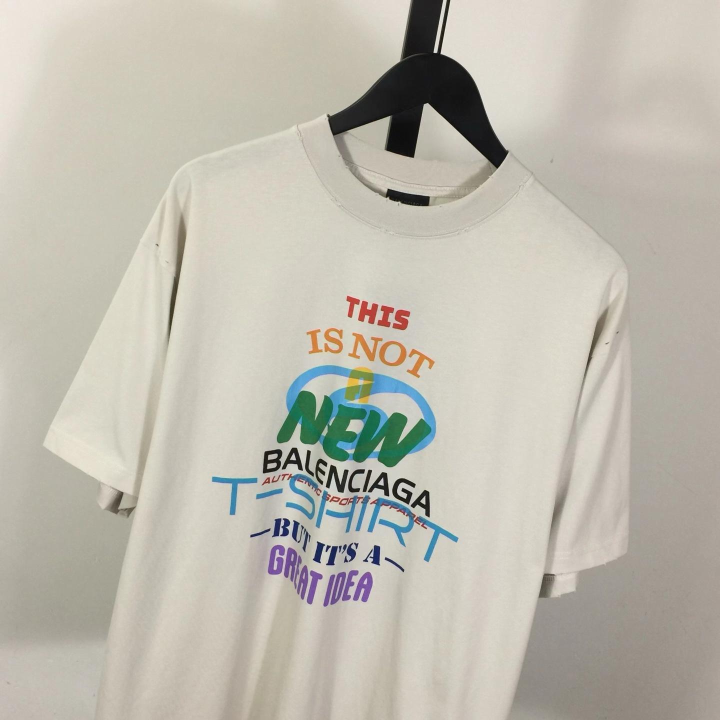 Balenciaga Cotton T-Shirt  - FashionPlug