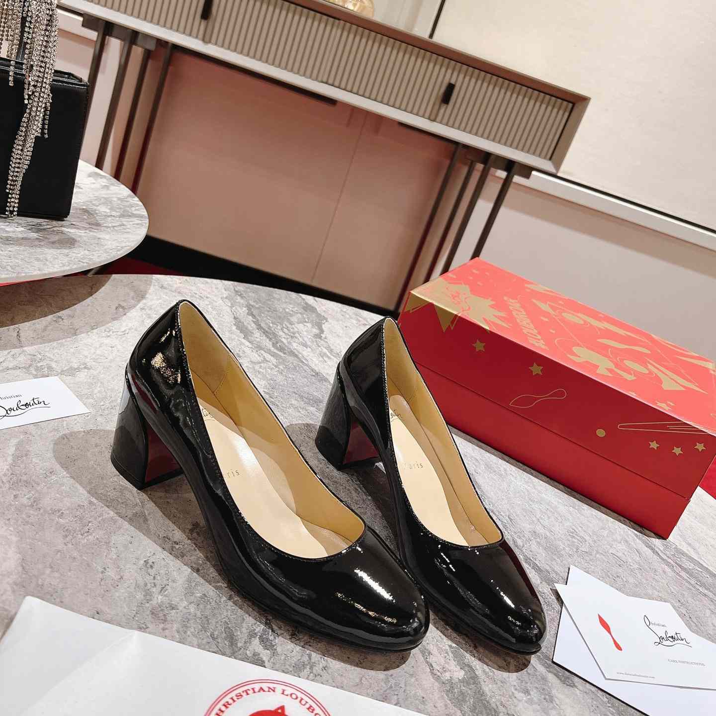 Christian Louboutin Simple 55 Patent Leather Pumps (50% Off Sale) xz723 - FashionPlug