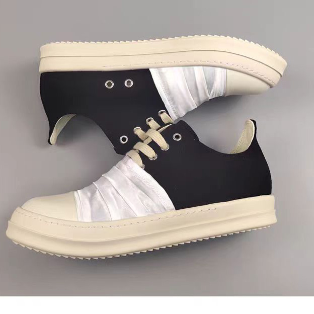 Rick Owens DRKSHDW Canvas Sneakers - FashionPlug