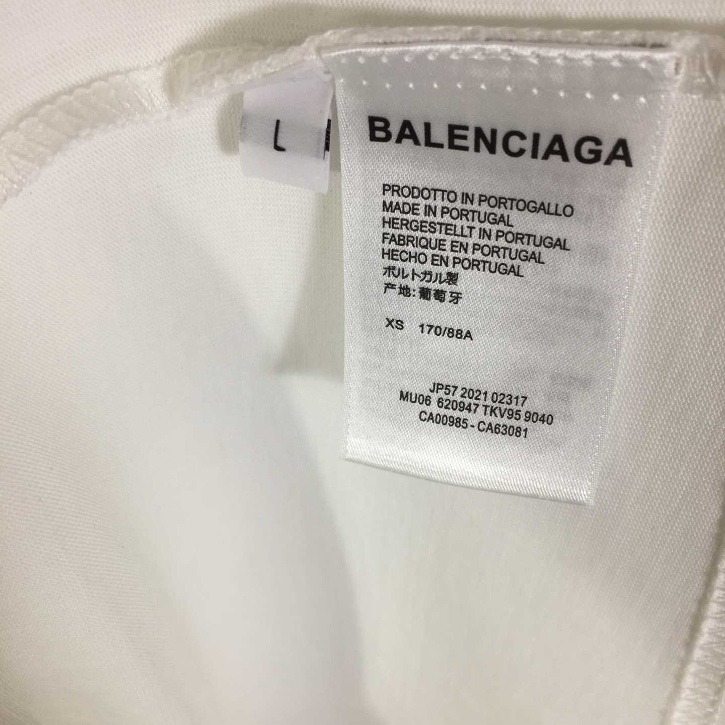 Balenciaga Cotton T-Shirt  - FashionPlug
