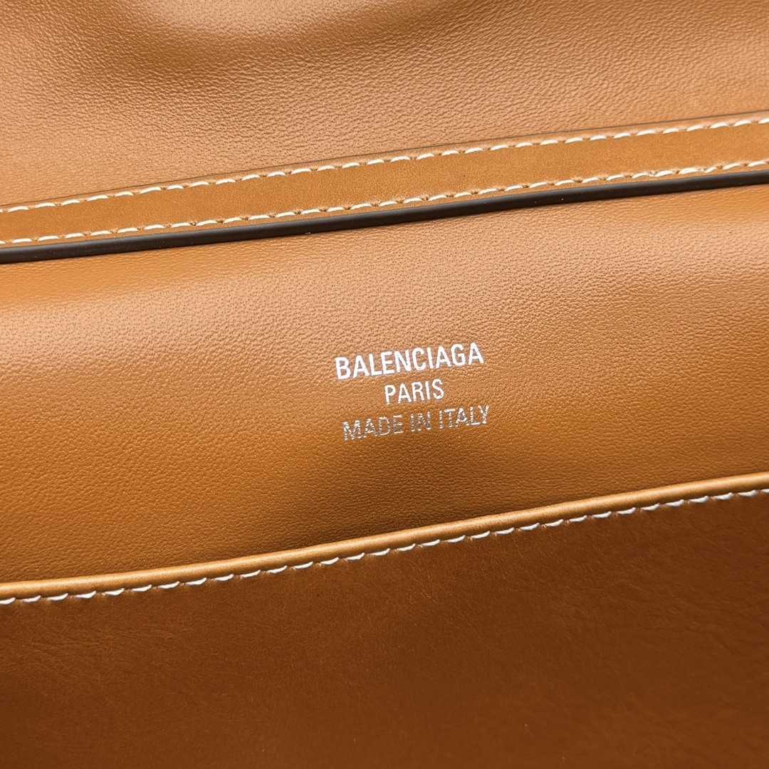 Balenciaga Rodeo Handbag Mini In Tan Cowboy - FashionPlug