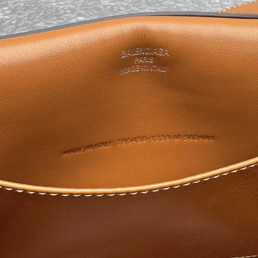 Balenciaga Rodeo Handbag Mini In Tan Cowboy - FashionPlug