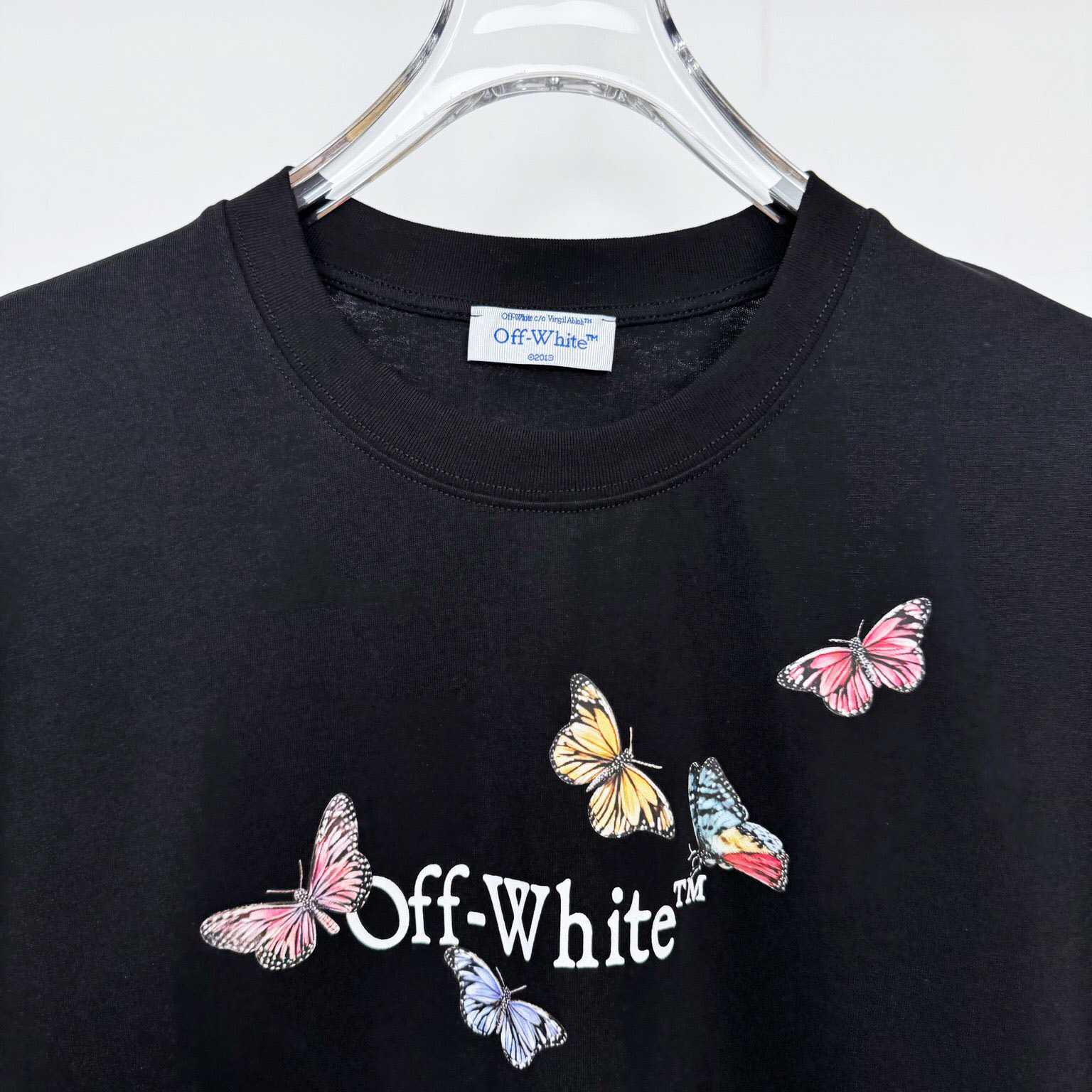 Off White Butterfly Bookish T-Shirt - FashionPlug
