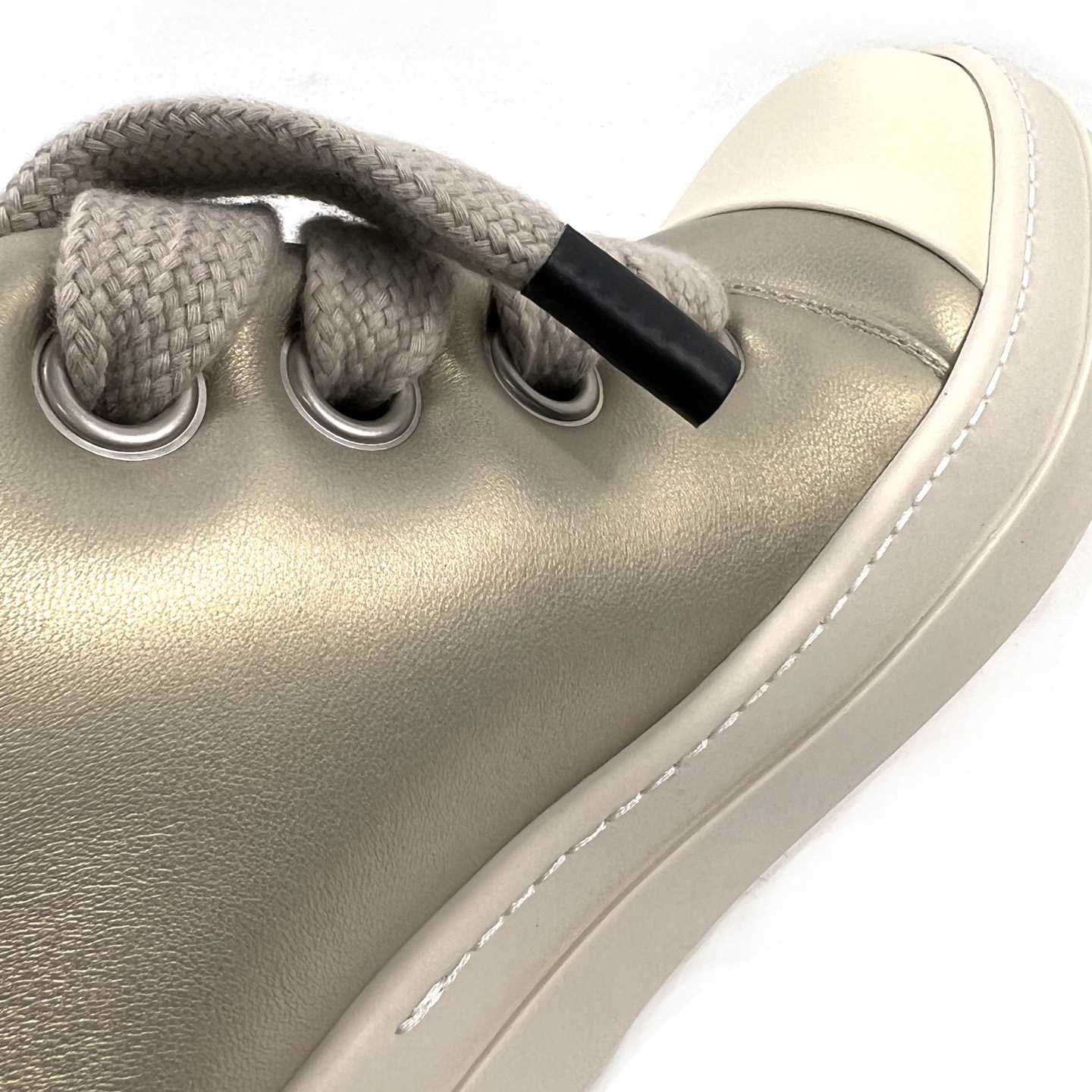 Rick Owens Jumbolaced Padded Sneakers - FashionPlug