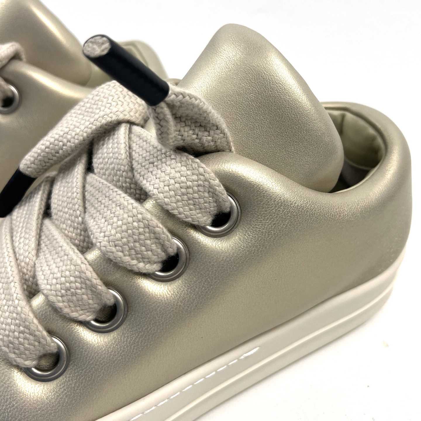 Rick Owens Jumbolaced Padded Sneakers - FashionPlug