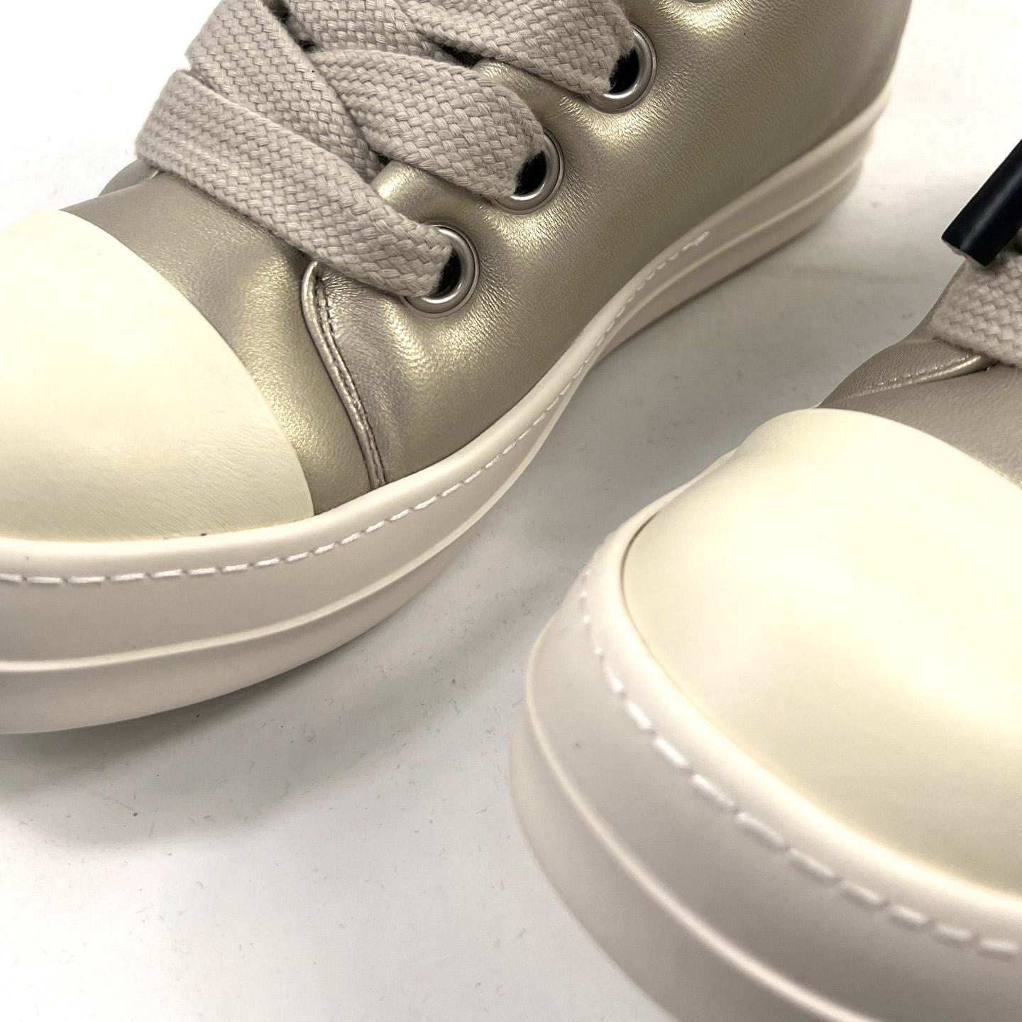 Rick Owens Jumbolaced Padded Sneakers - FashionPlug