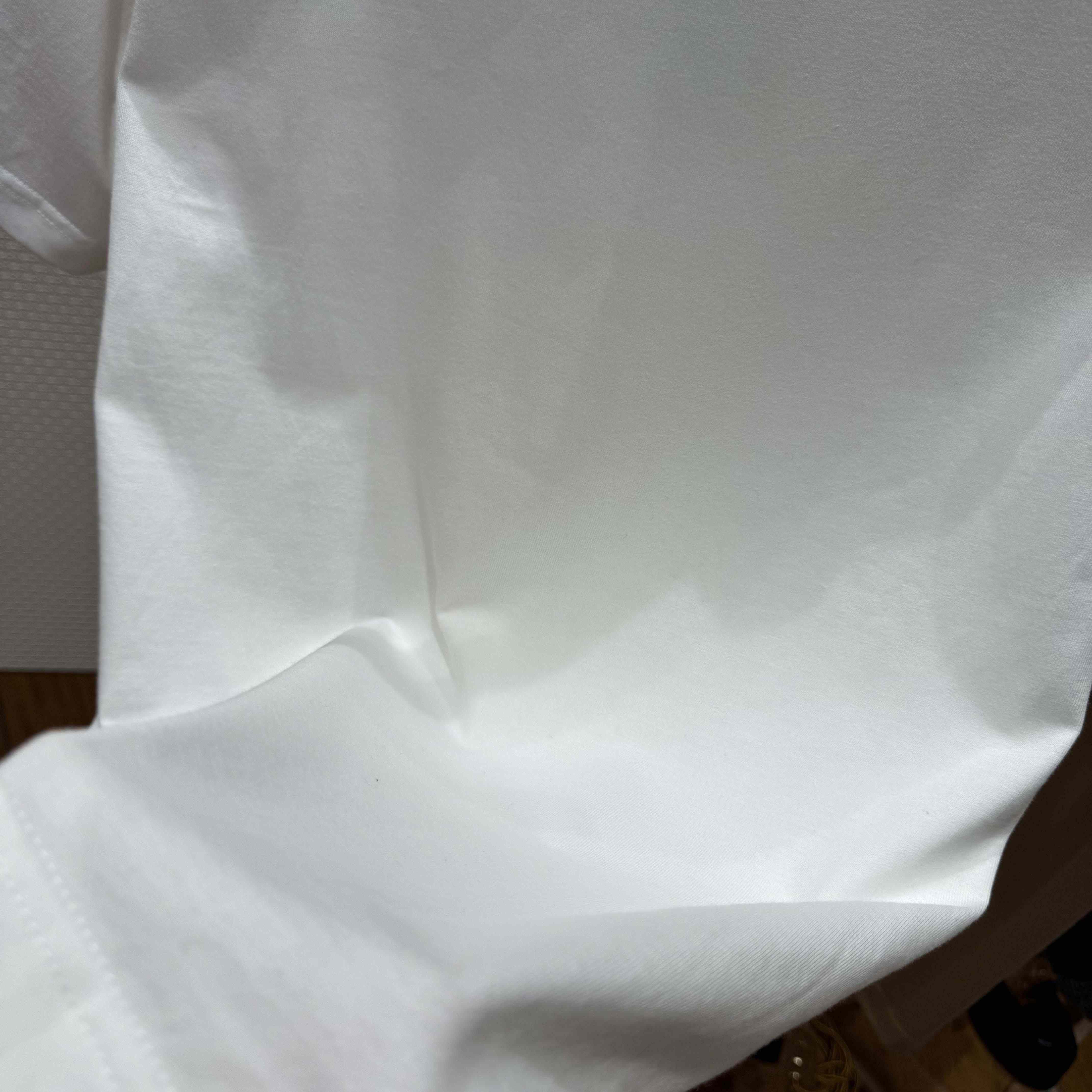 Burberry Check Trim Cotton T-shirt  - FashionPlug