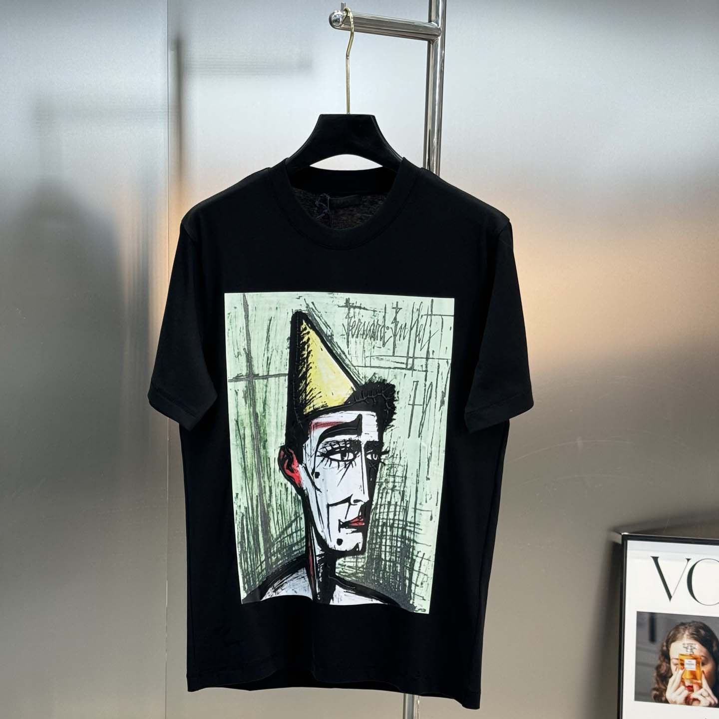 Prada Print Jersey T-shirt - FashionPlug
