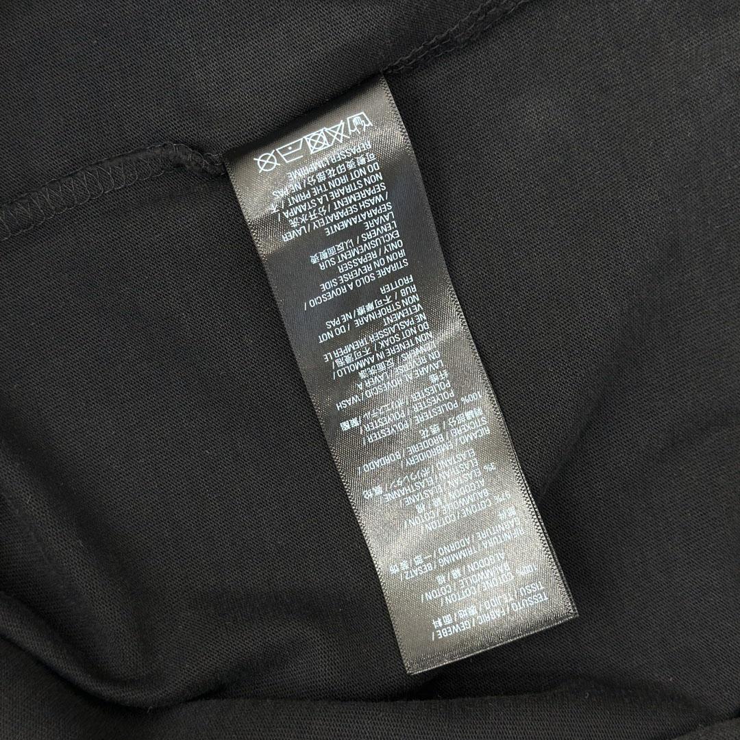 Balenciaga Sponsor Logos T-Shirt Oversized In Faded Washed Black - FashionPlug