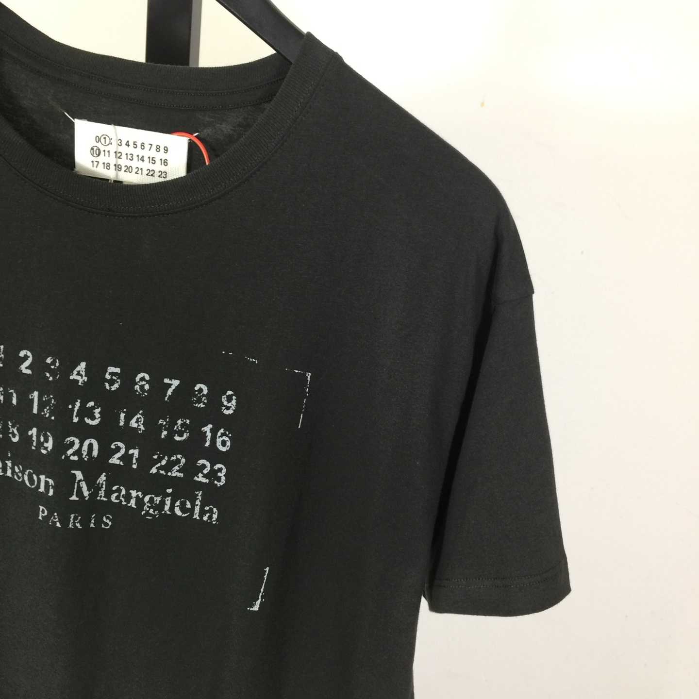 Maison Margiela Printed cotton-jersey T-shirt - FashionPlug