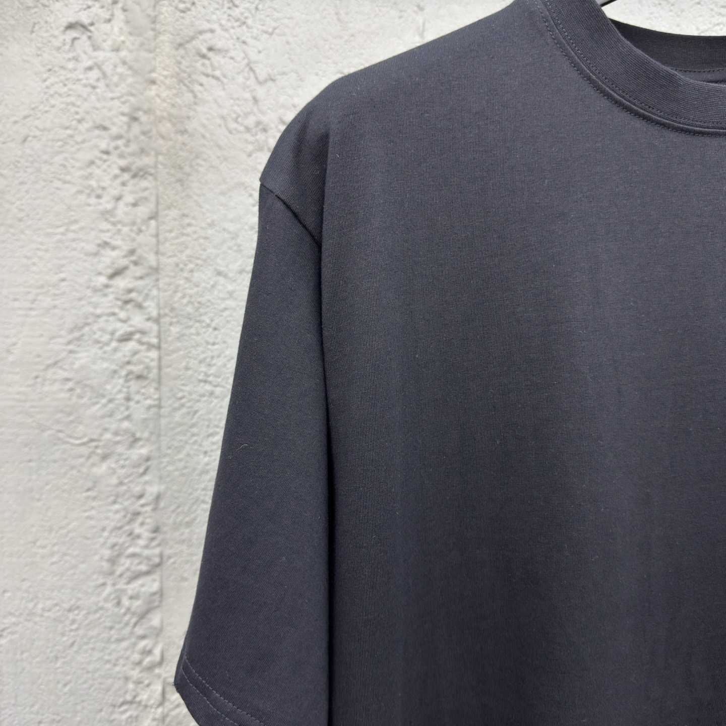 Balenciaga Security Tape Logo T-Shirt Oversized In Black - FashionPlug