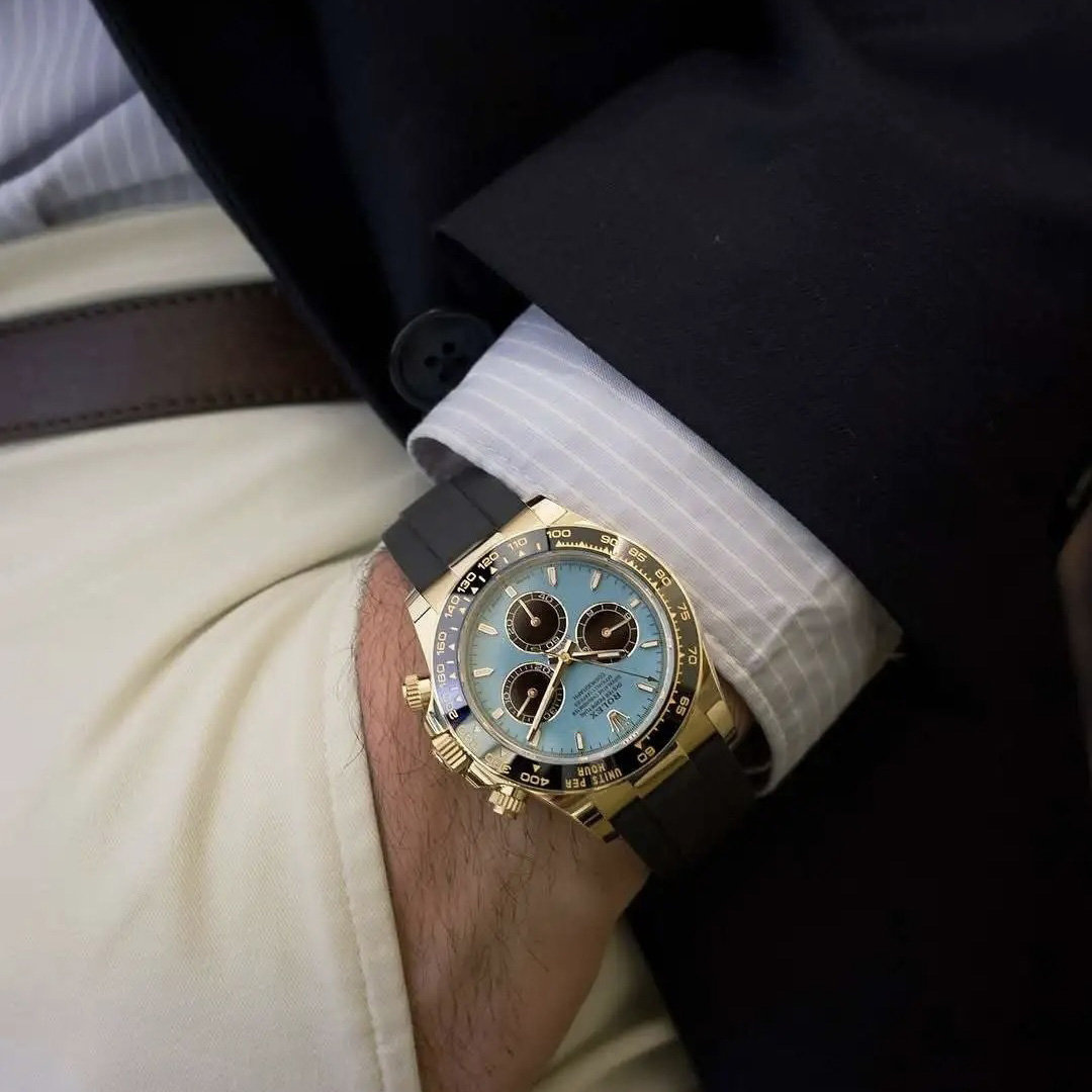Rolex Daytona Tiffany Blue New Release 18K Yellow Gold   - FashionPlug