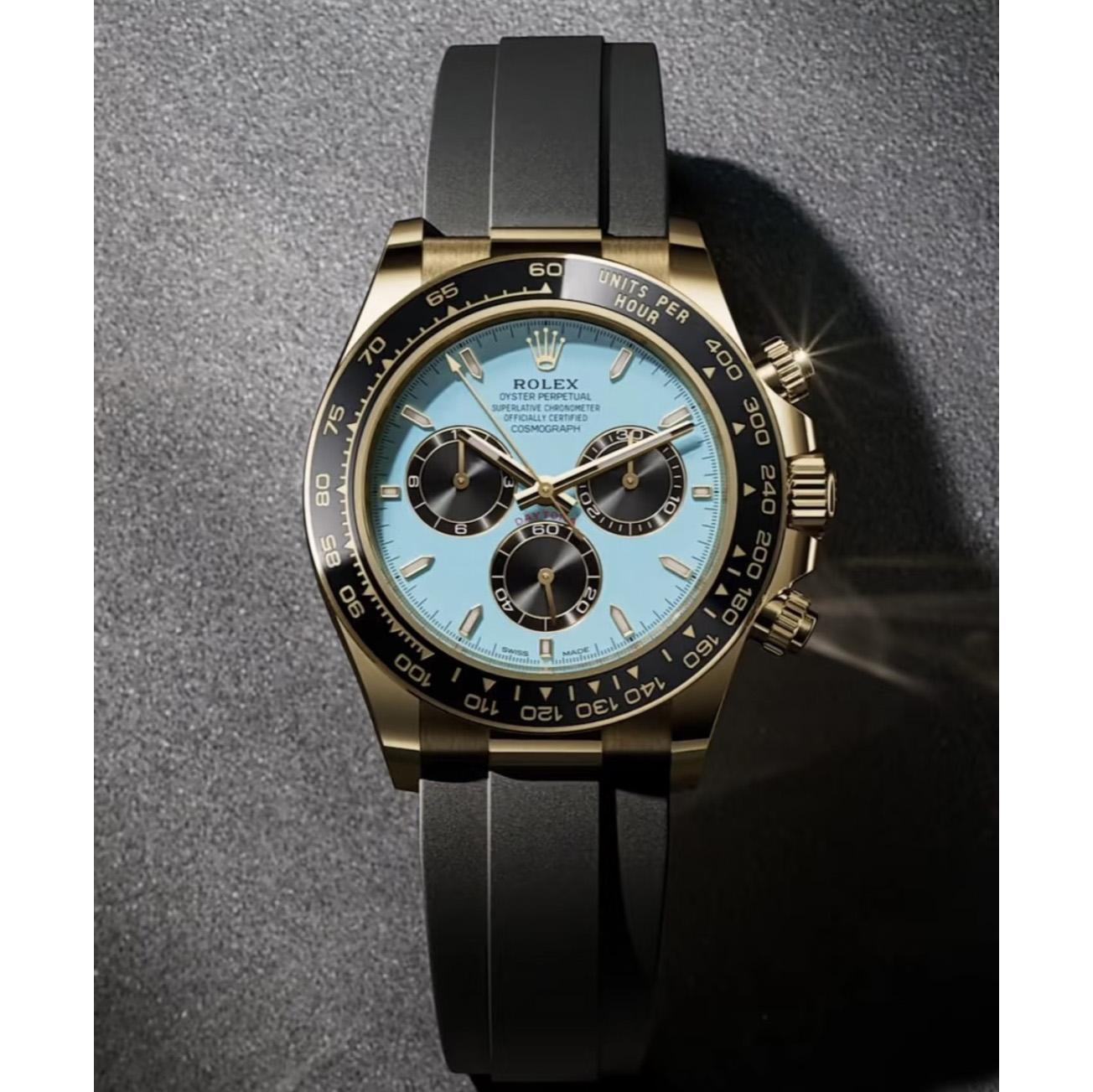 Rolex Daytona Tiffany Blue New Release 18K Yellow Gold   - FashionPlug