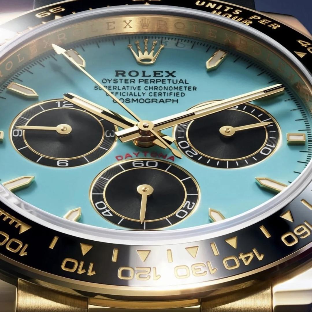 Rolex Daytona Tiffany Blue New Release 18K Yellow Gold   - FashionPlug