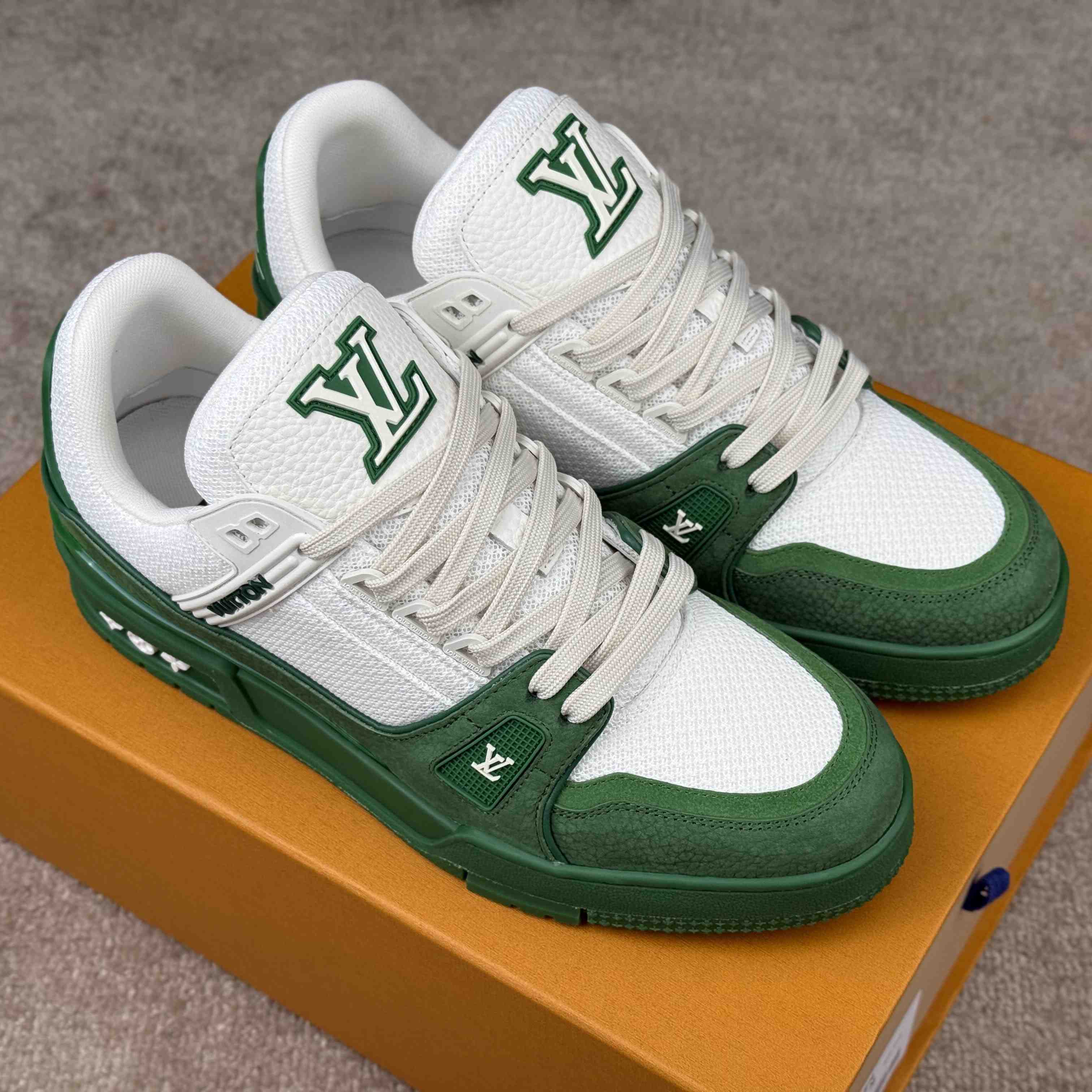 Louis Vuitton LV Trainer Sneaker   1AHTL1 - FashionPlug