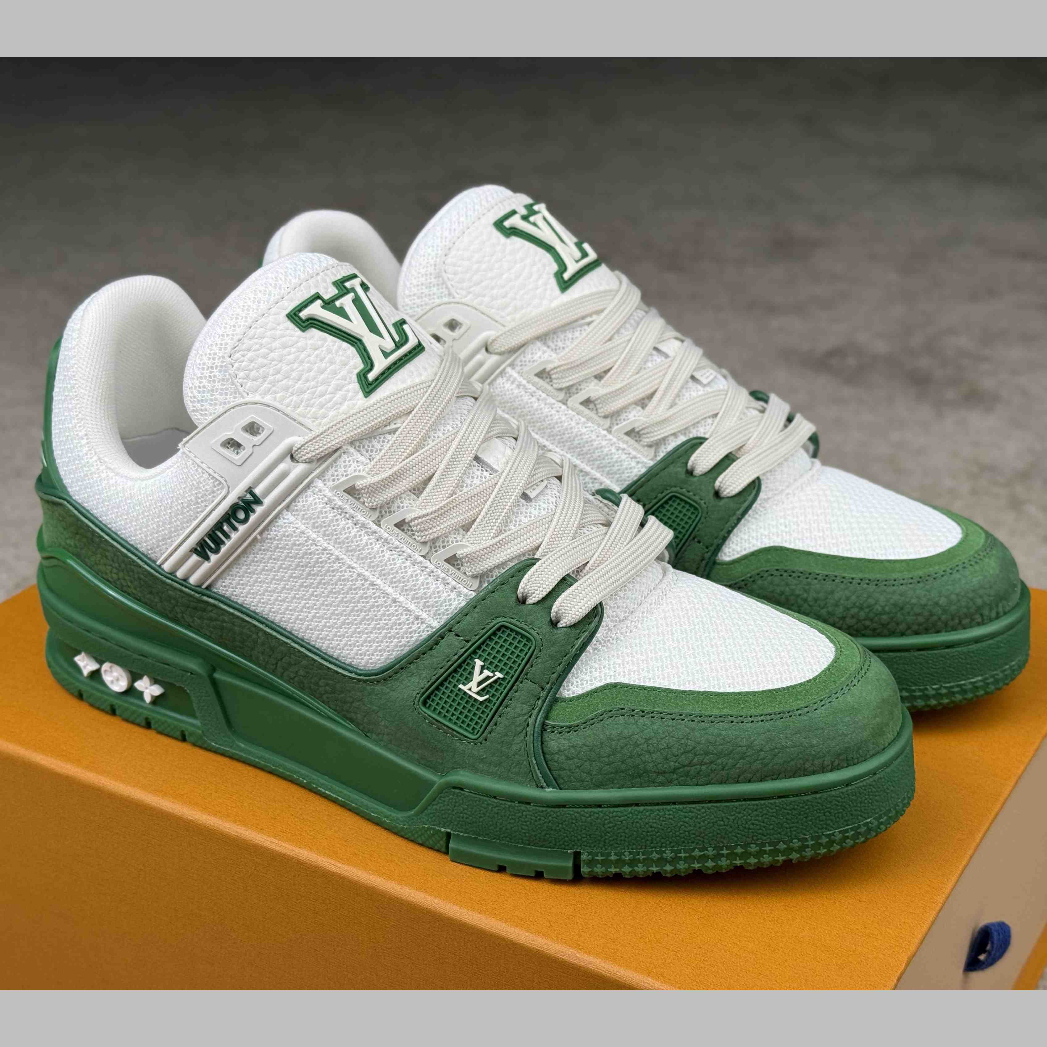 Louis Vuitton LV Trainer Sneaker   1AHTL1 - FashionPlug