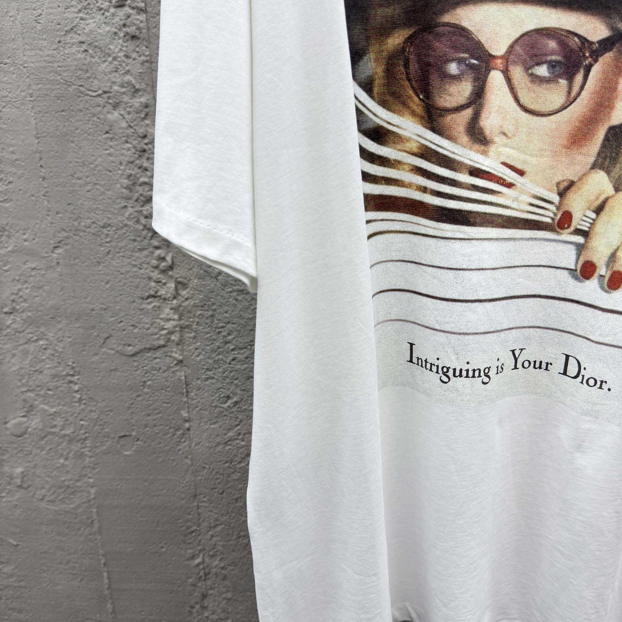 Dior Heritage Printed T-Shirt, Regular Fit    - FashionPlug
