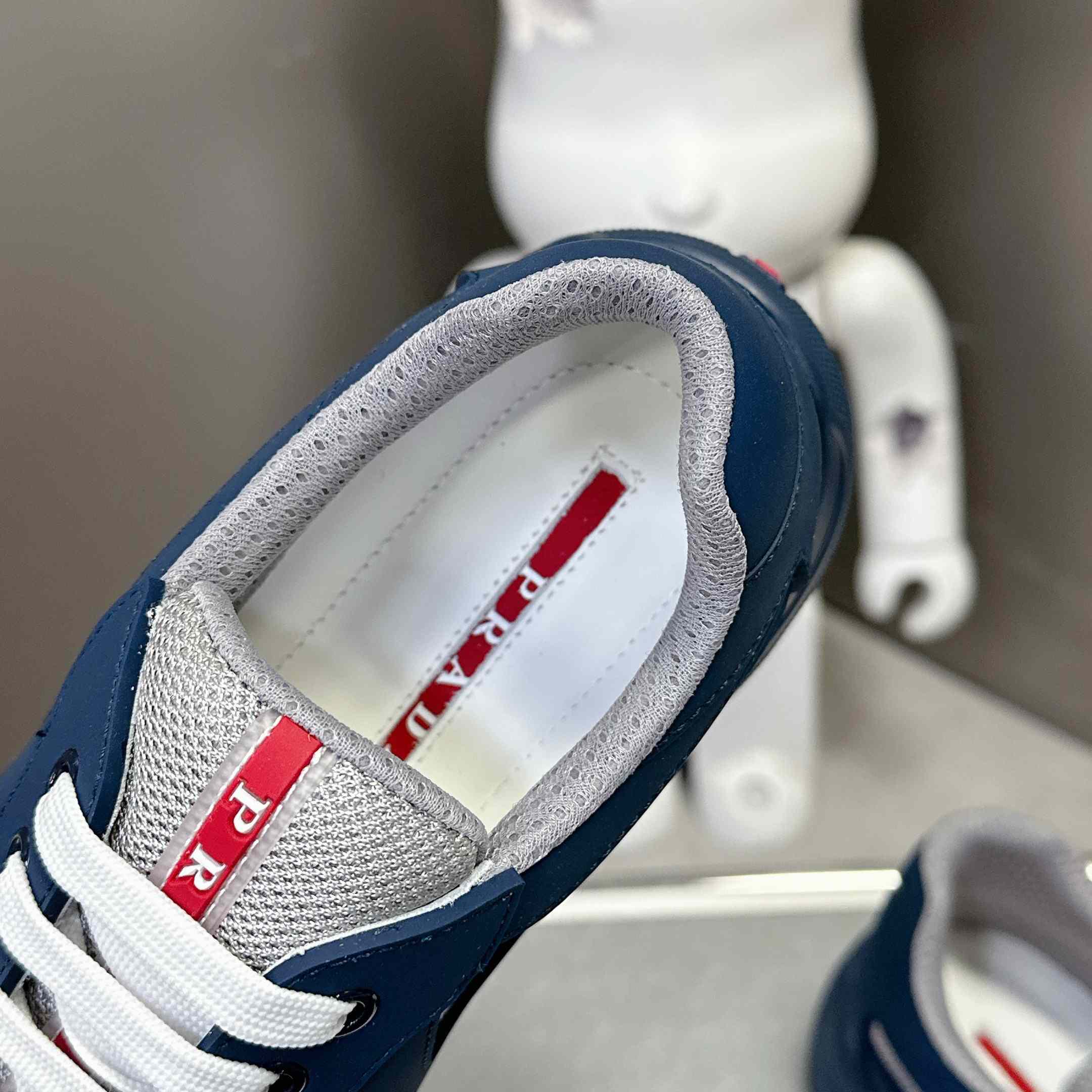 Prada America's Cup Soft Rubber And Bike Fabric Sneakers - FashionPlug