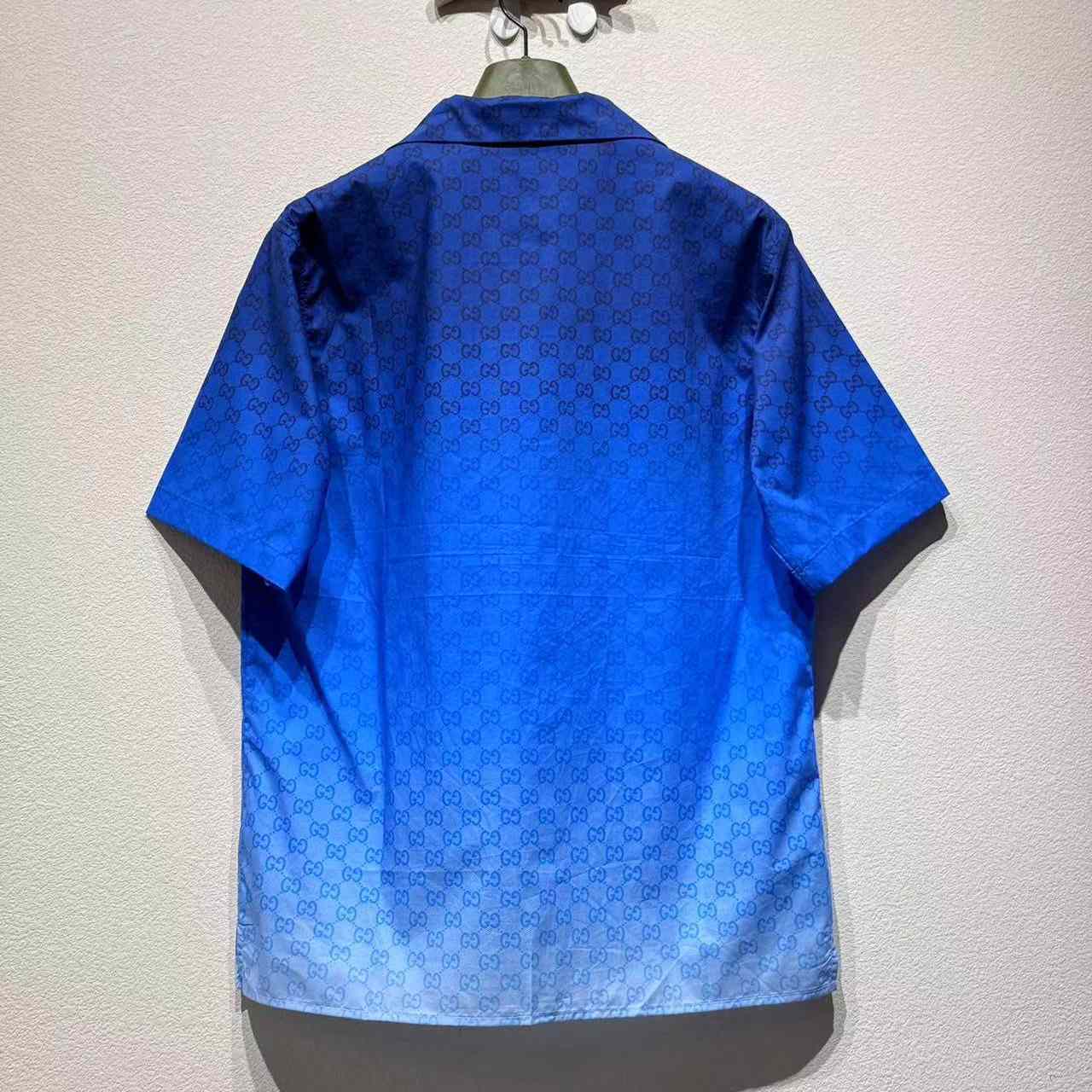 Gucci Printed Cotton Poplin Bowling Shirt - FashionPlug