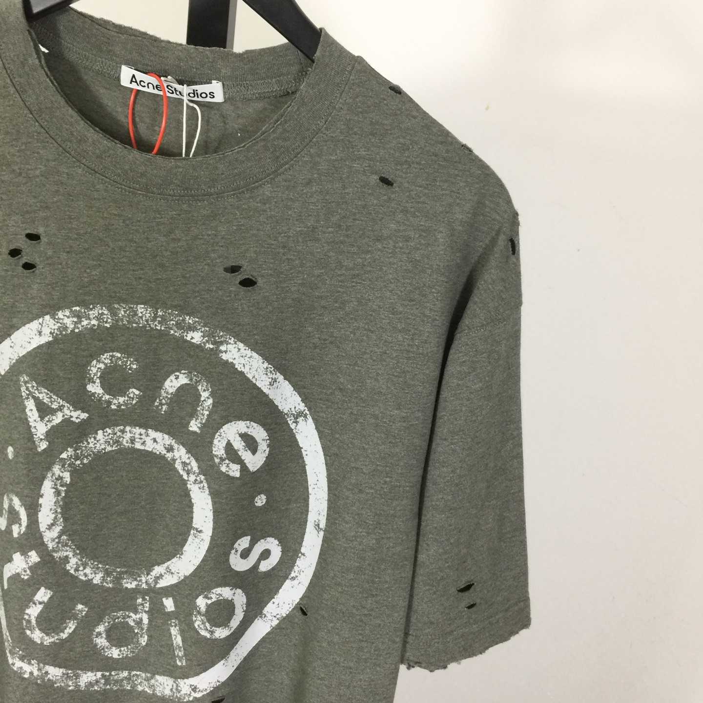 Acne Studios Relaxed Fit Logo T-shirt - FashionPlug