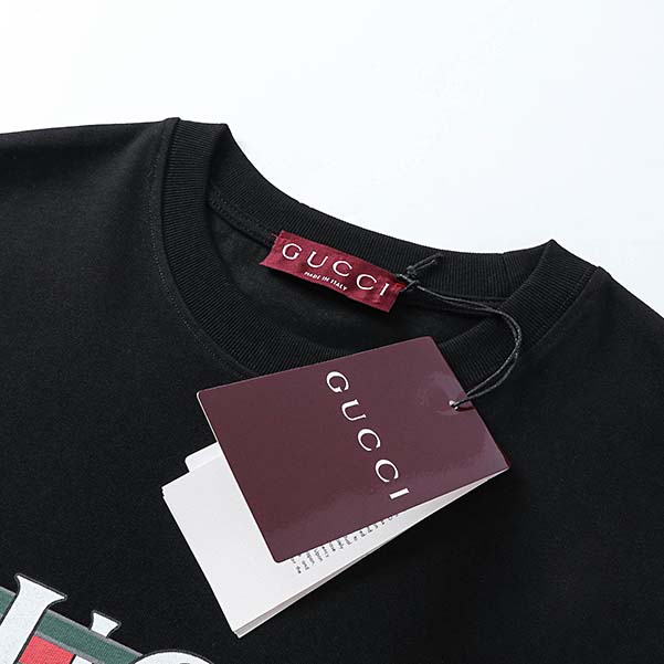 Gucci Printed Cotton Jersey T-shirt - FashionPlug