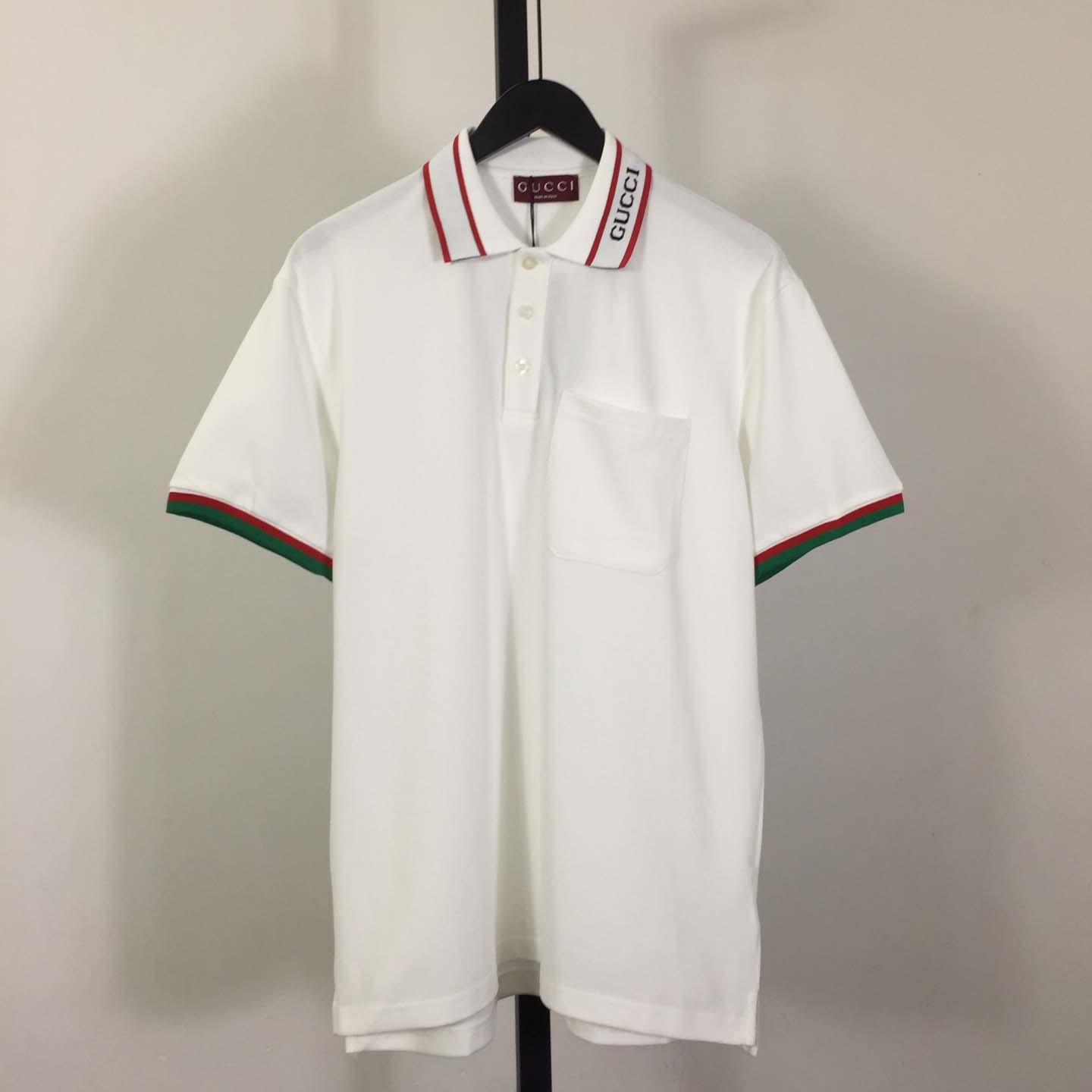 Gucci Cotton Piquet Polo Shirt - FashionPlug