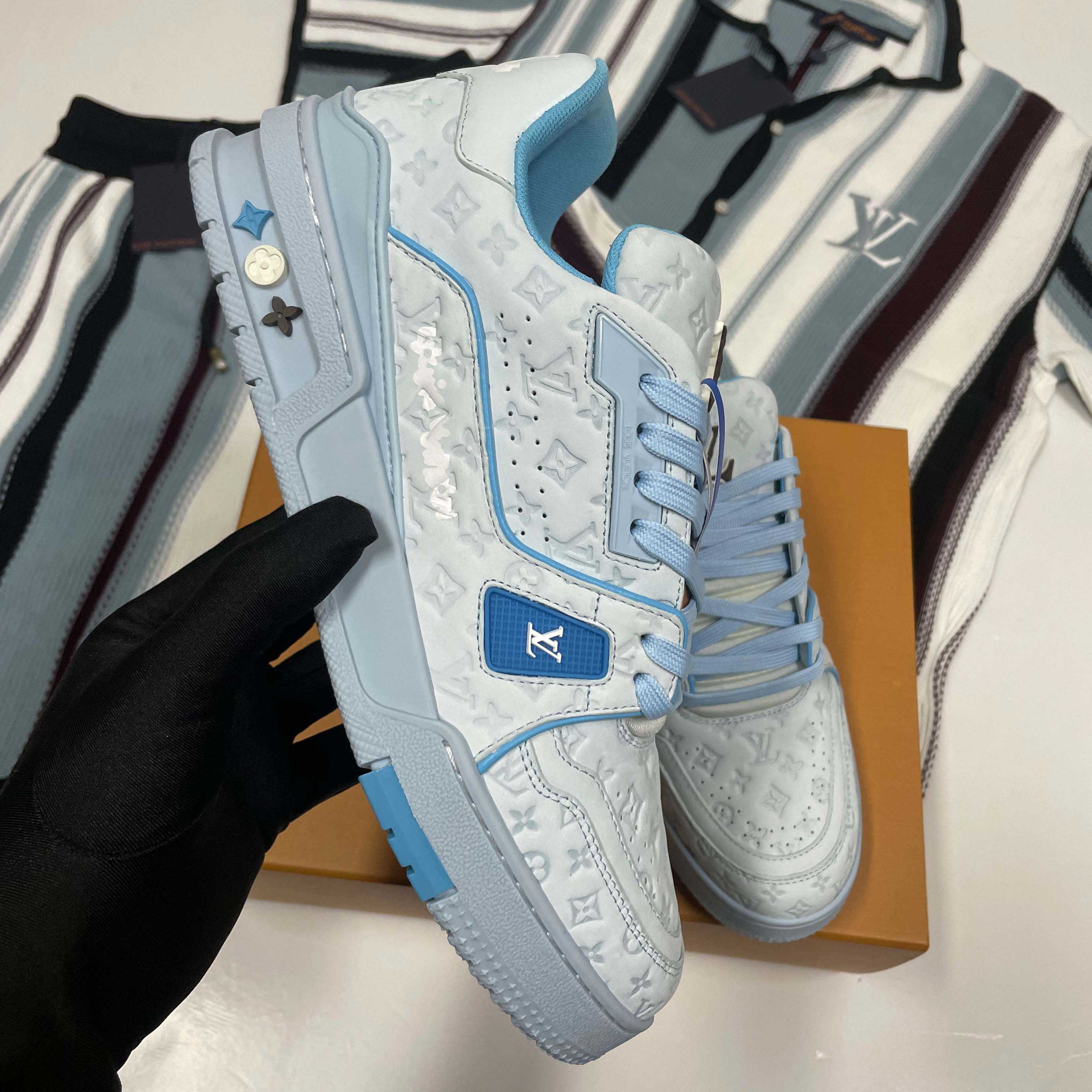 Louis Vuitton LV Trainer Sneaker      1ACXB1 - FashionPlug