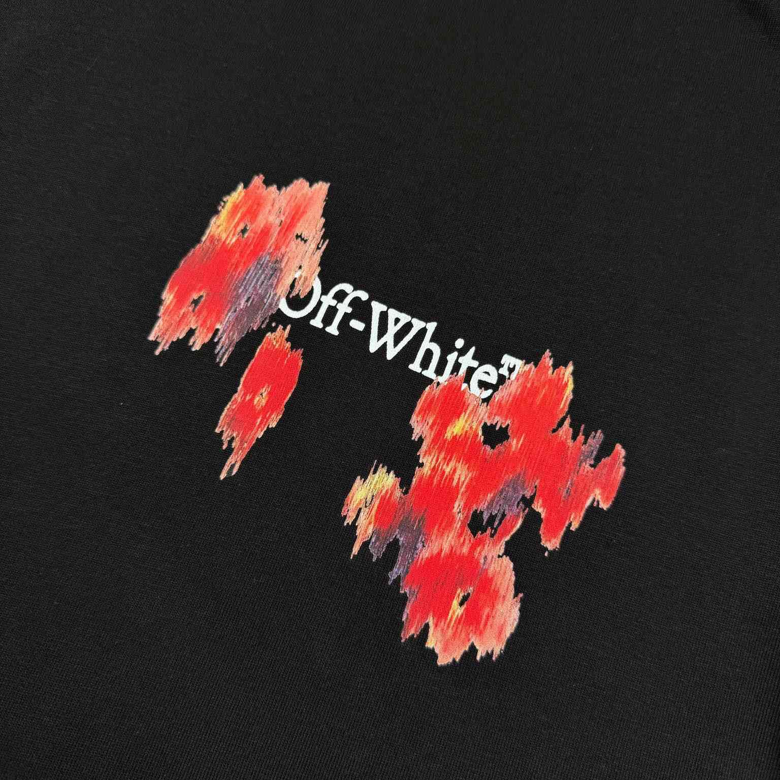 Off-White Arrow-Print T-shirt Black - FashionPlug