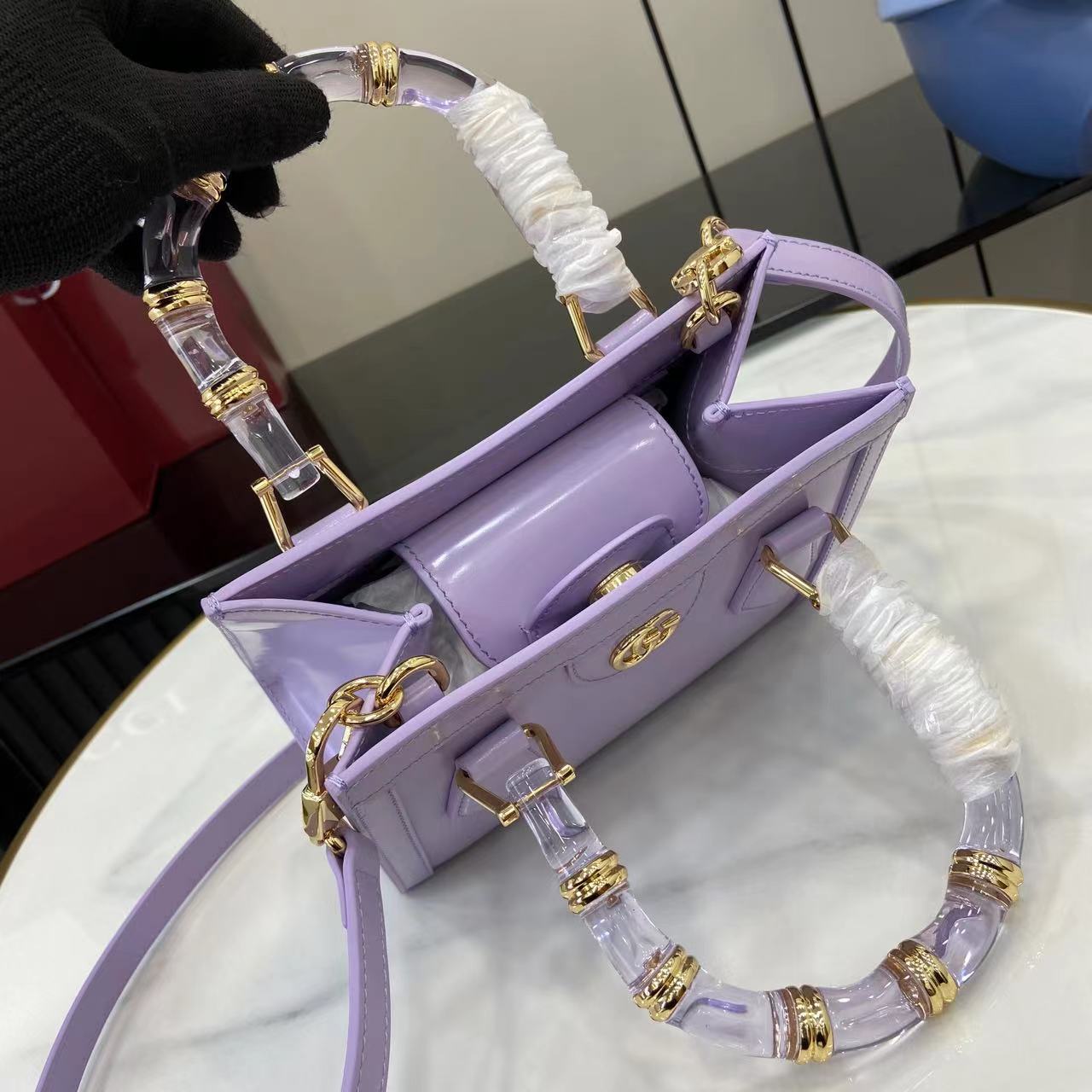 Gucci Gucci Diana Small Tote Bag - FashionPlug
