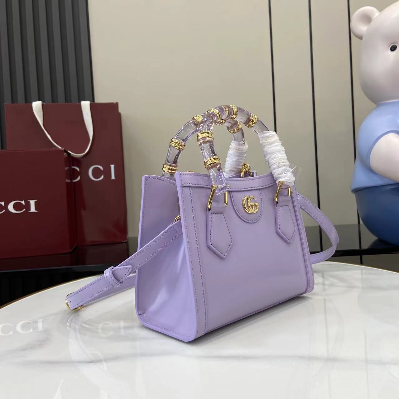 Gucci Gucci Diana Small Tote Bag - FashionPlug